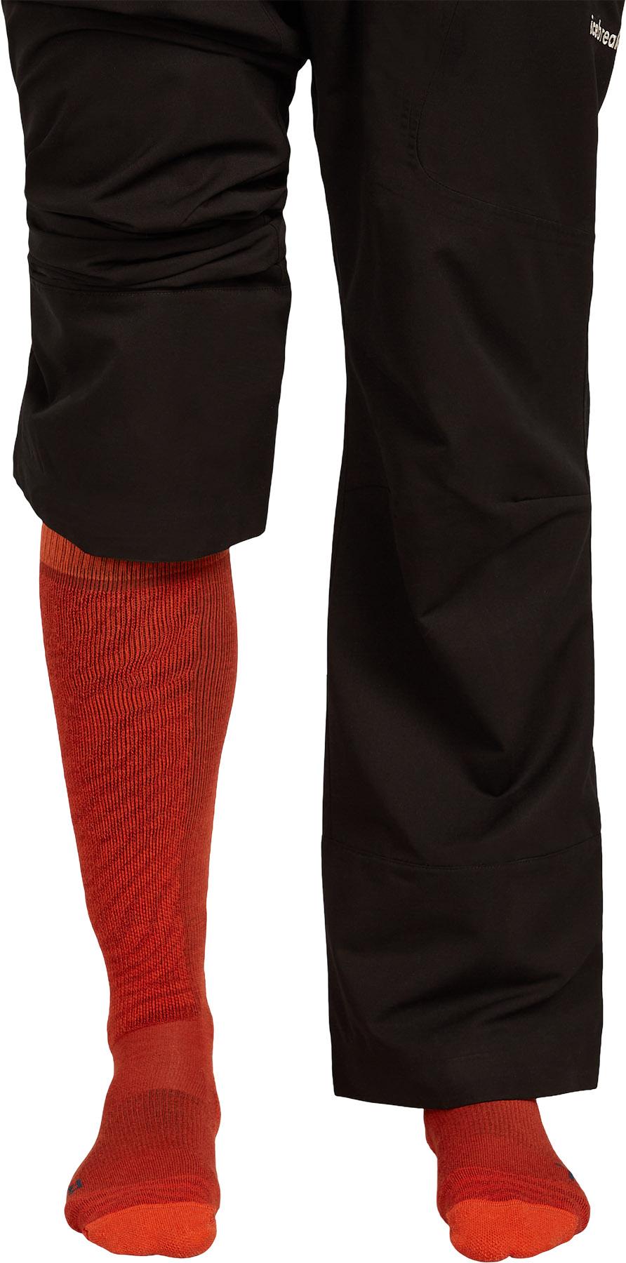 Product gallery image number 4 for product Ski+ Mountain Contour Merino Light Over The Calf Socks - Men's