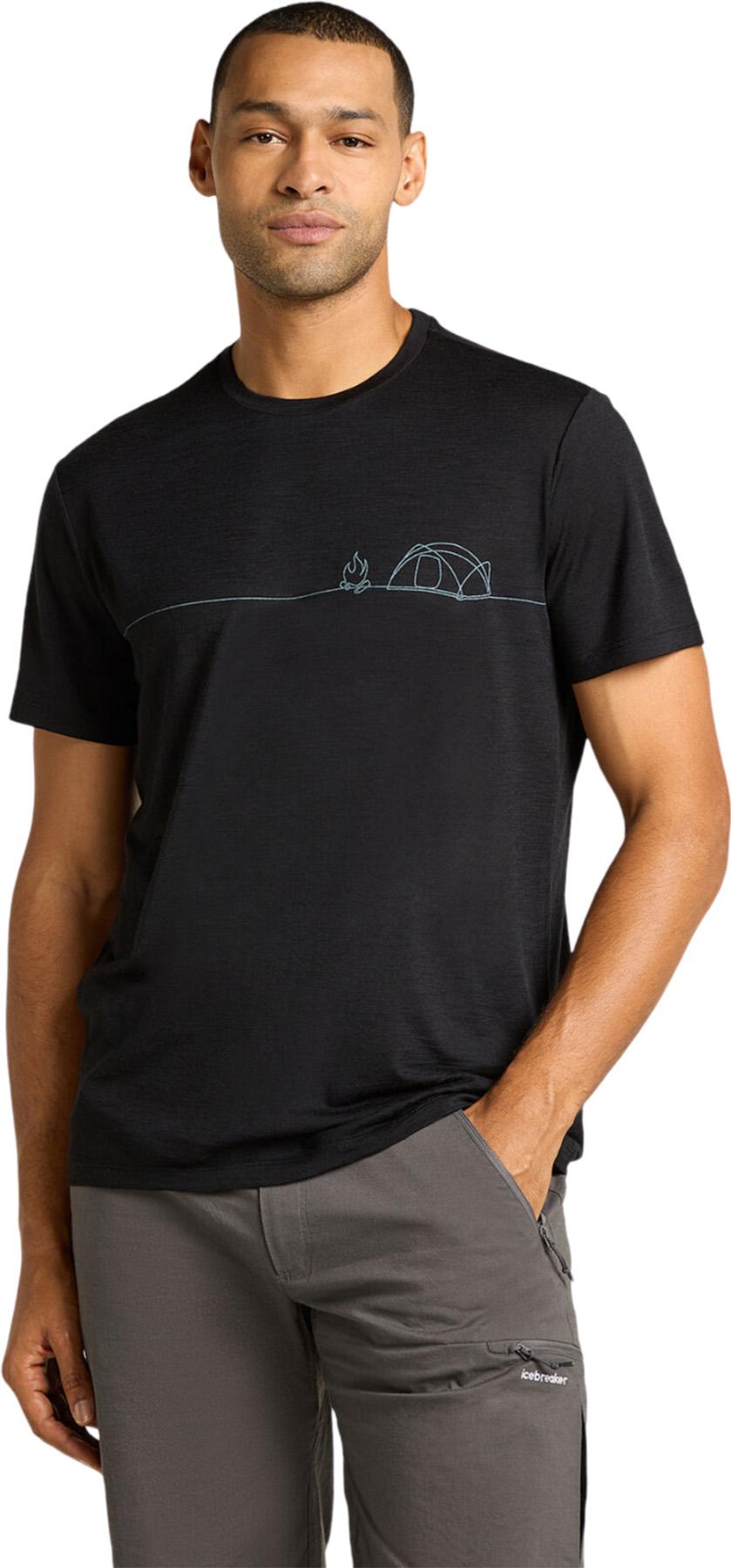 Product image for Merino 150 Tech Lite Single Line Camp Short Sleeve T-Shirt - Men's