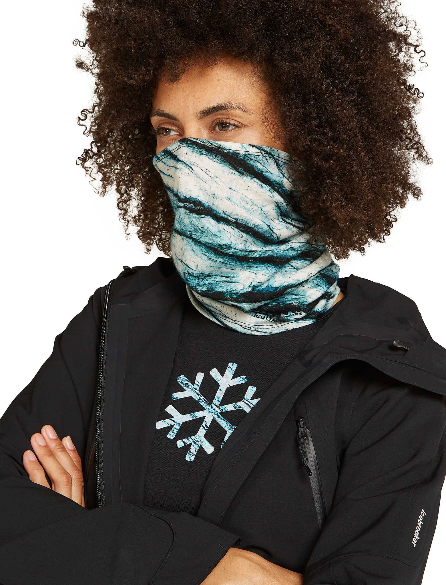 Product gallery image number 3 for product Merino 200 Flexi Chute Protect Our Winters AOP Neck Gaiter - Unisex