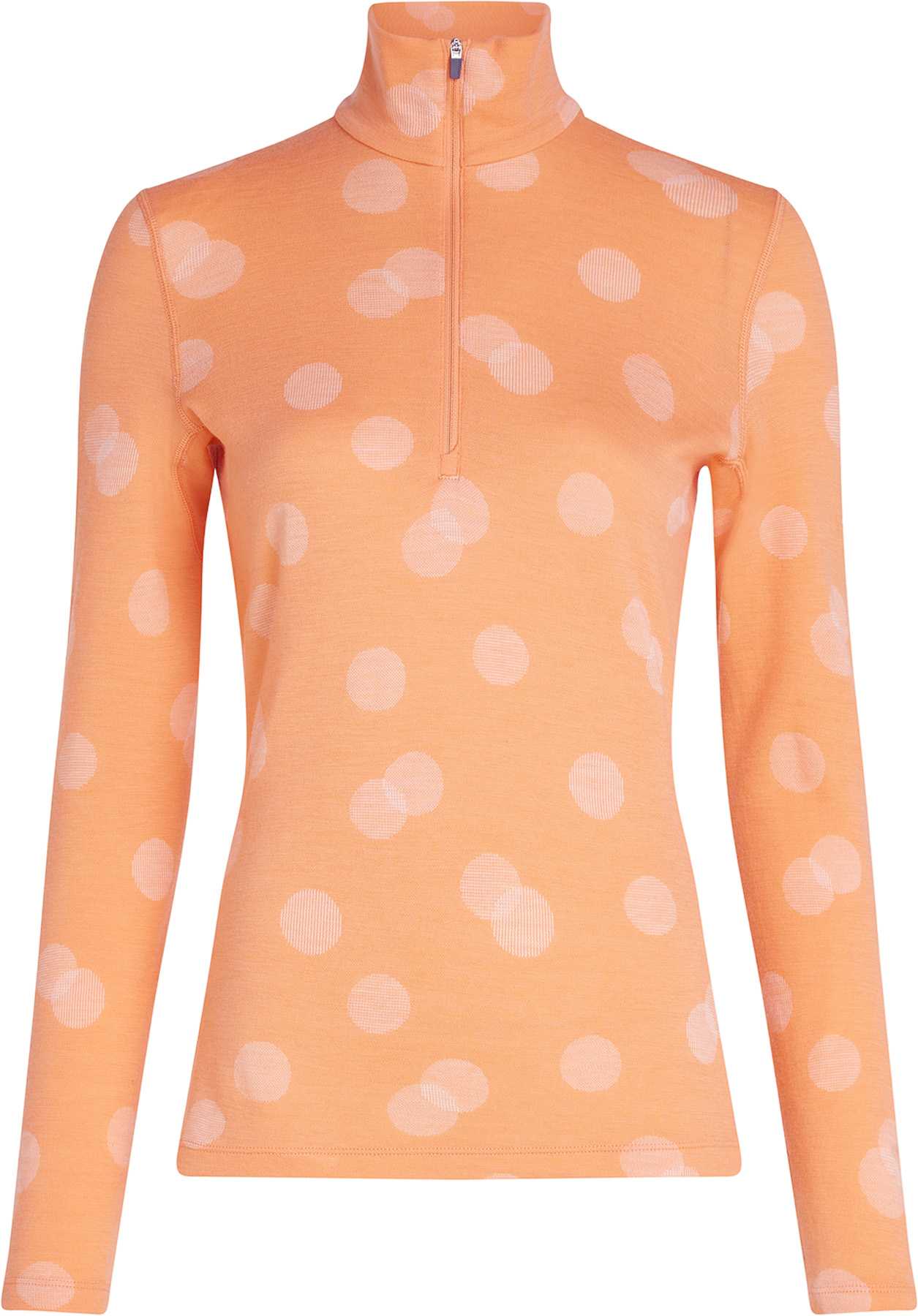 Product image for Merino 260 Vertex Falling Flakes Long Sleeve Half Zip Thermal Top - Women's