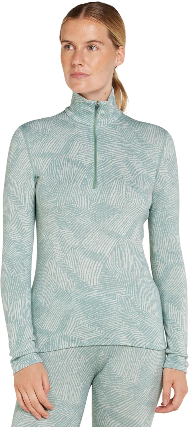 Product image for Merino 260 Vertex Frozen Forms Long Sleeve Half Zip Thermal Top - Women's