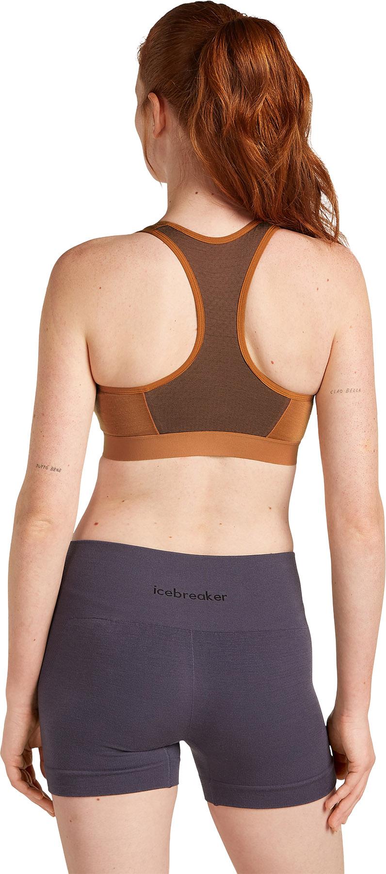 Numéro de l'image de la galerie de produits 2 pour le produit Soutien-gorge à dos nageur en mélange de mérinos 125 ZoneKnit - Femme