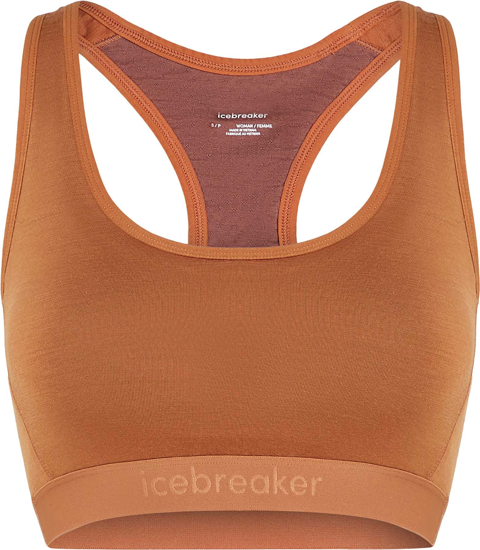 Image de produit pour Soutien-gorge à dos nageur en mélange de mérinos 125 ZoneKnit - Femme