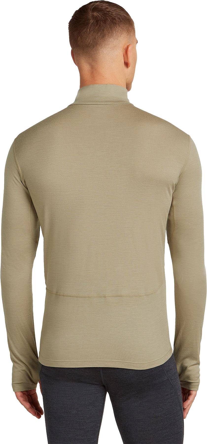 Product gallery image number 2 for product 200 MerinoFine Ace Long Sleeve Half Zip Thermal Top - Men's