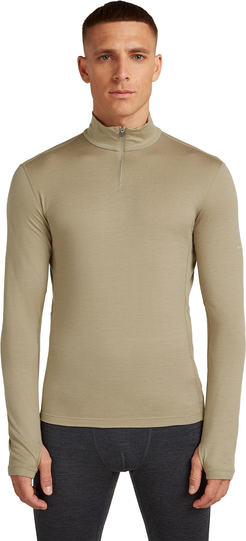 Product gallery image number 5 for product 200 MerinoFine Ace Long Sleeve Half Zip Thermal Top - Men's