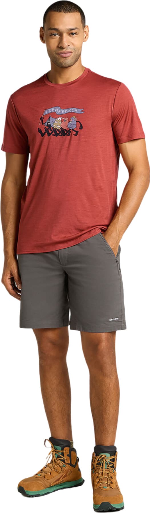 Product gallery image number 2 for product Merino 150 Tech Lite Hike Together Short Sleeve T-Shirt - Men's