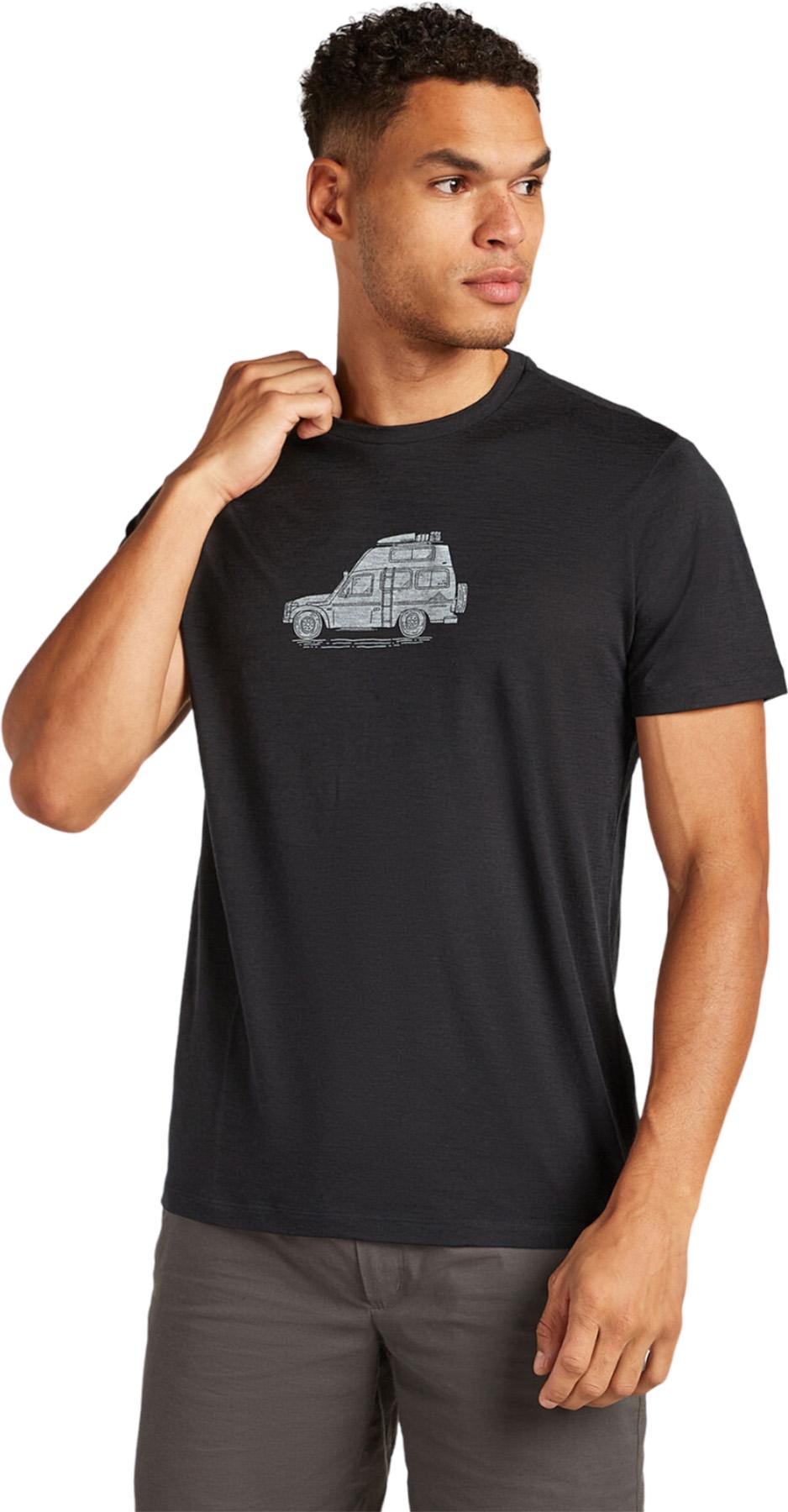 Image de produit pour T-shirt à manches courtes en mérinos 150 Tech Lite Cosy Camper - Homme 