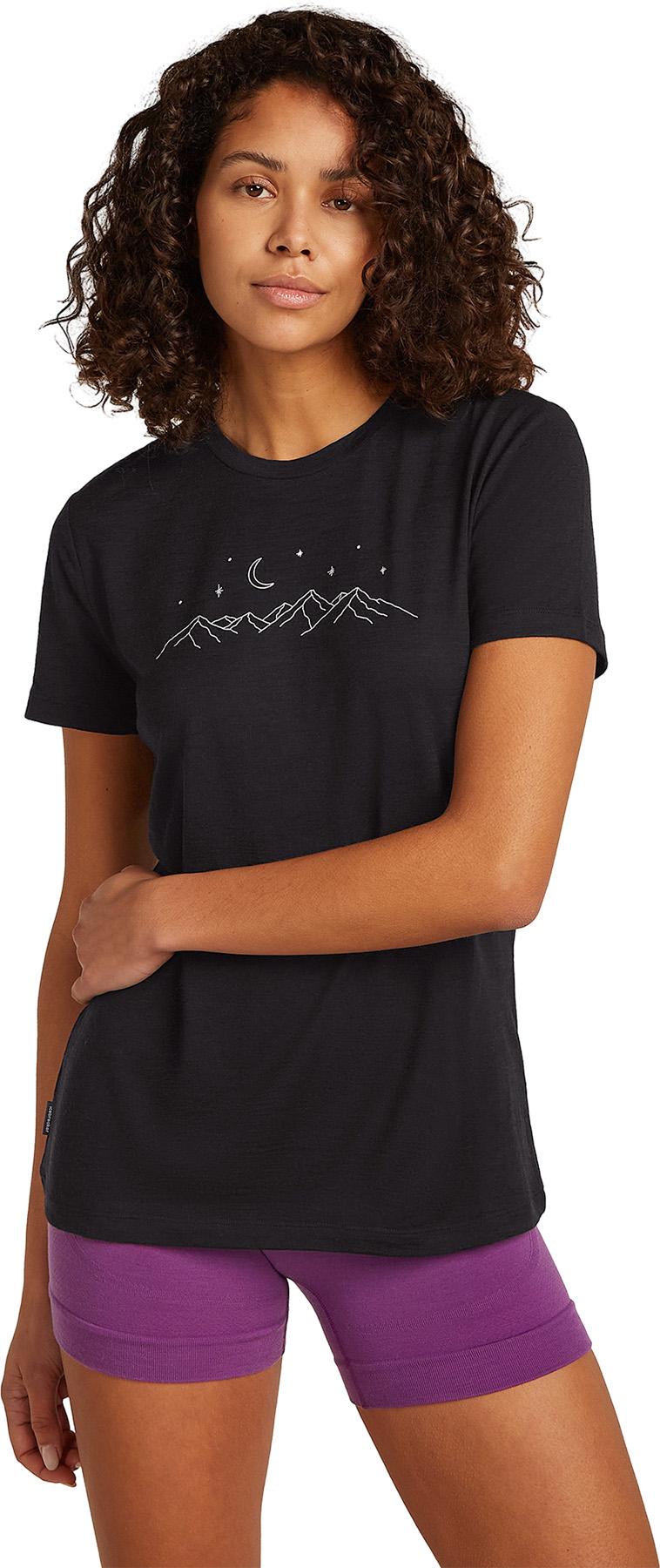 Product gallery image number 3 for product Merino 150 Tech Lite Sparkling Stars Short Sleeve T-Shirt - Women's
