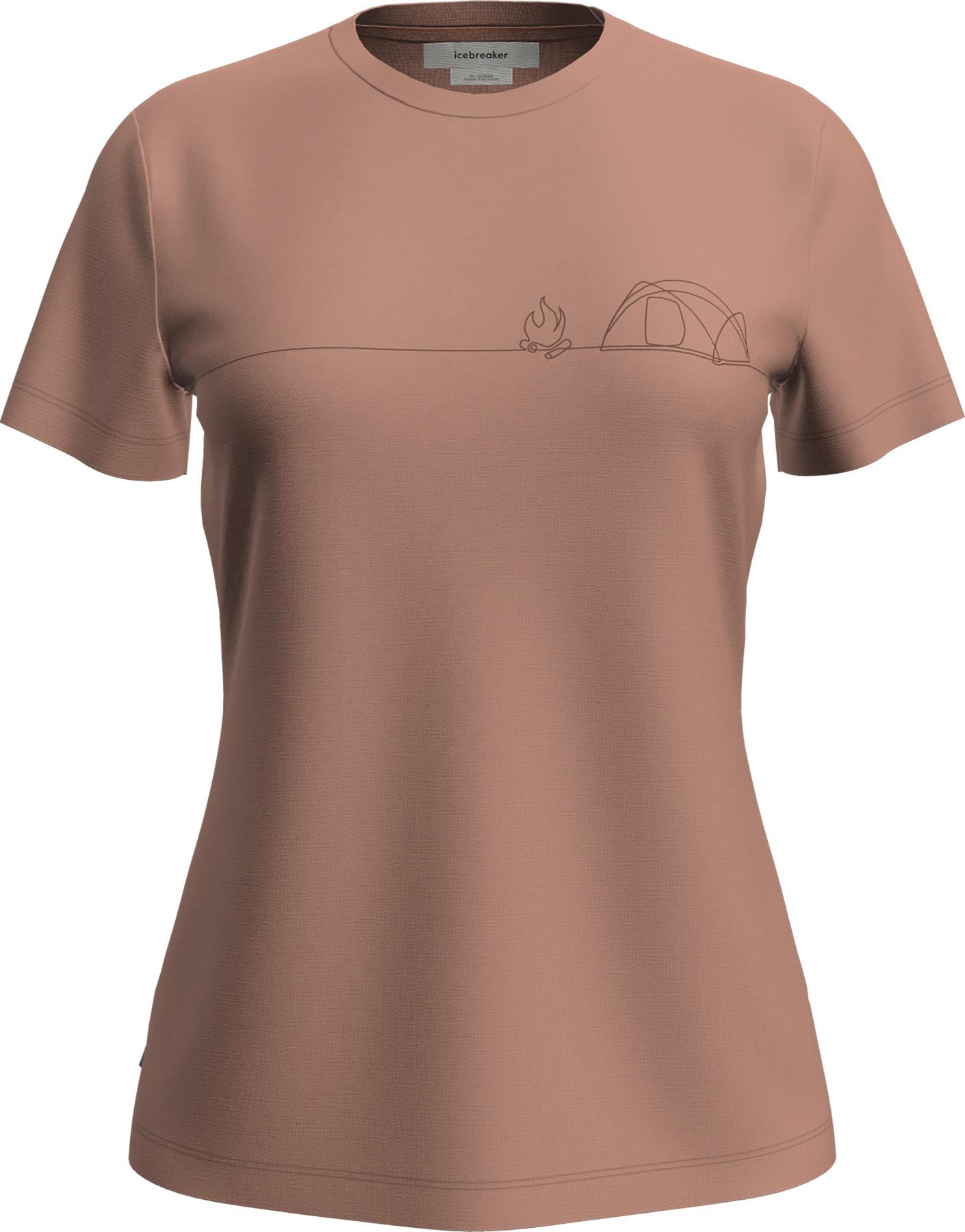 Product gallery image number 1 for product Merino 150 Tech Lite Single Line Camp Short Sleeve T-Shirt - Women's