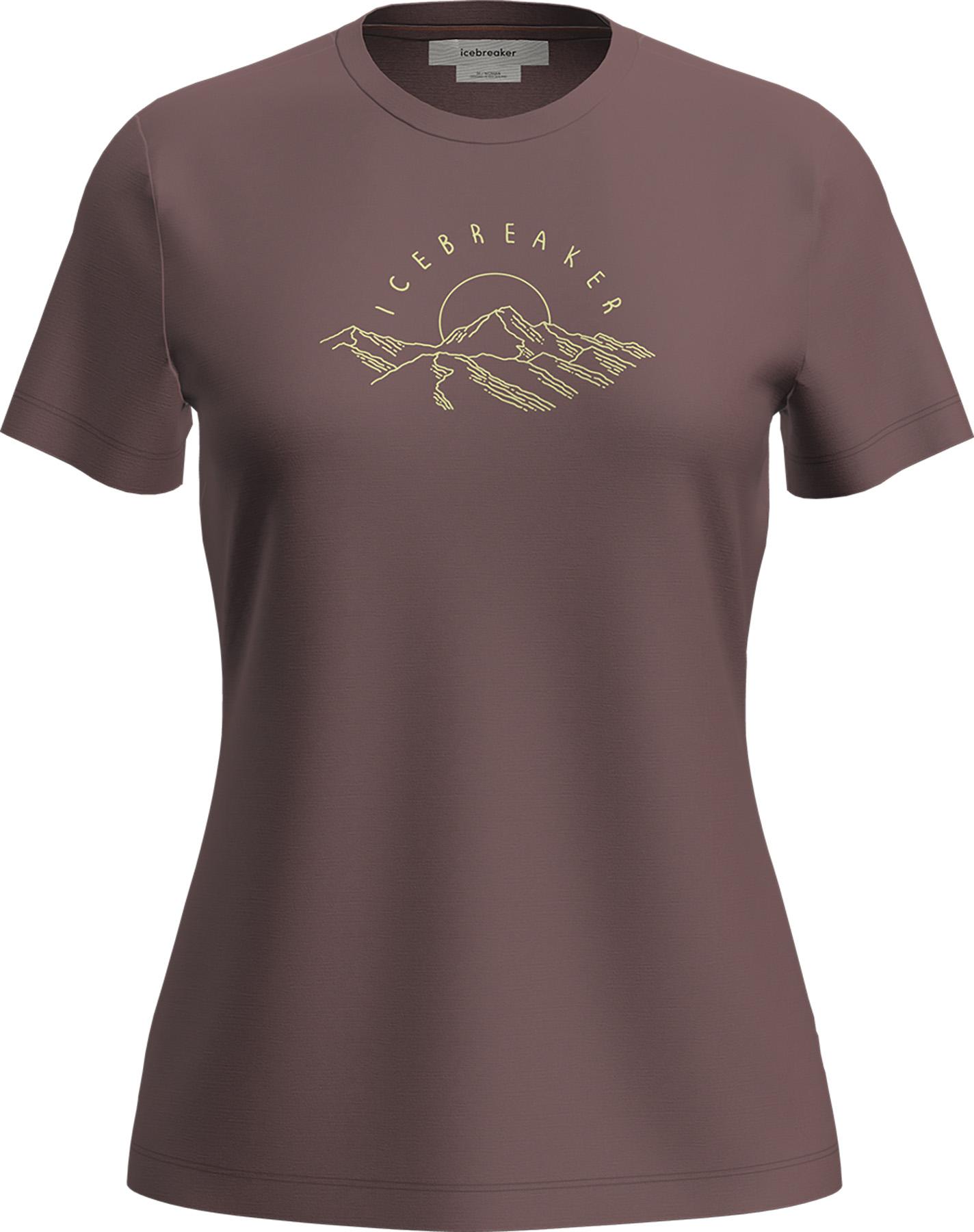 Image de produit pour T-shirt à manches courtes en mérinos 150 Tech Lite Sunrise Summit - Femme 