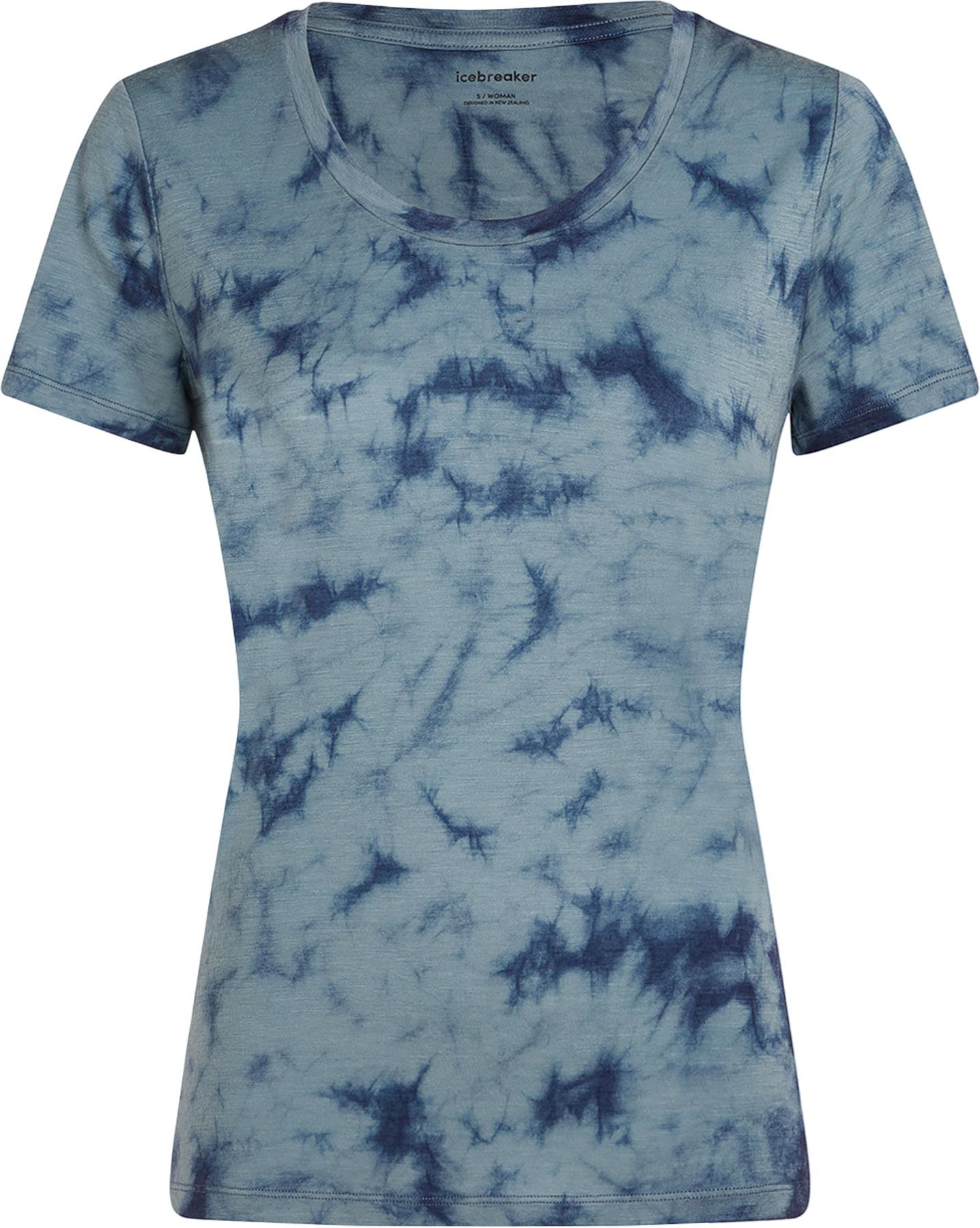 Product image for Merino 150 Tech Lite Cloud Dye Scoop Neck Short Sleeve T-Shirt - Women's