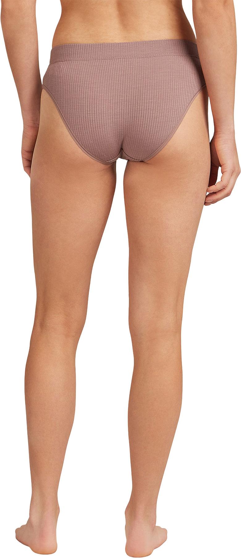 Product gallery image number 5 for product Merino Blend Rib Lotus Hipster Briefs - Women's