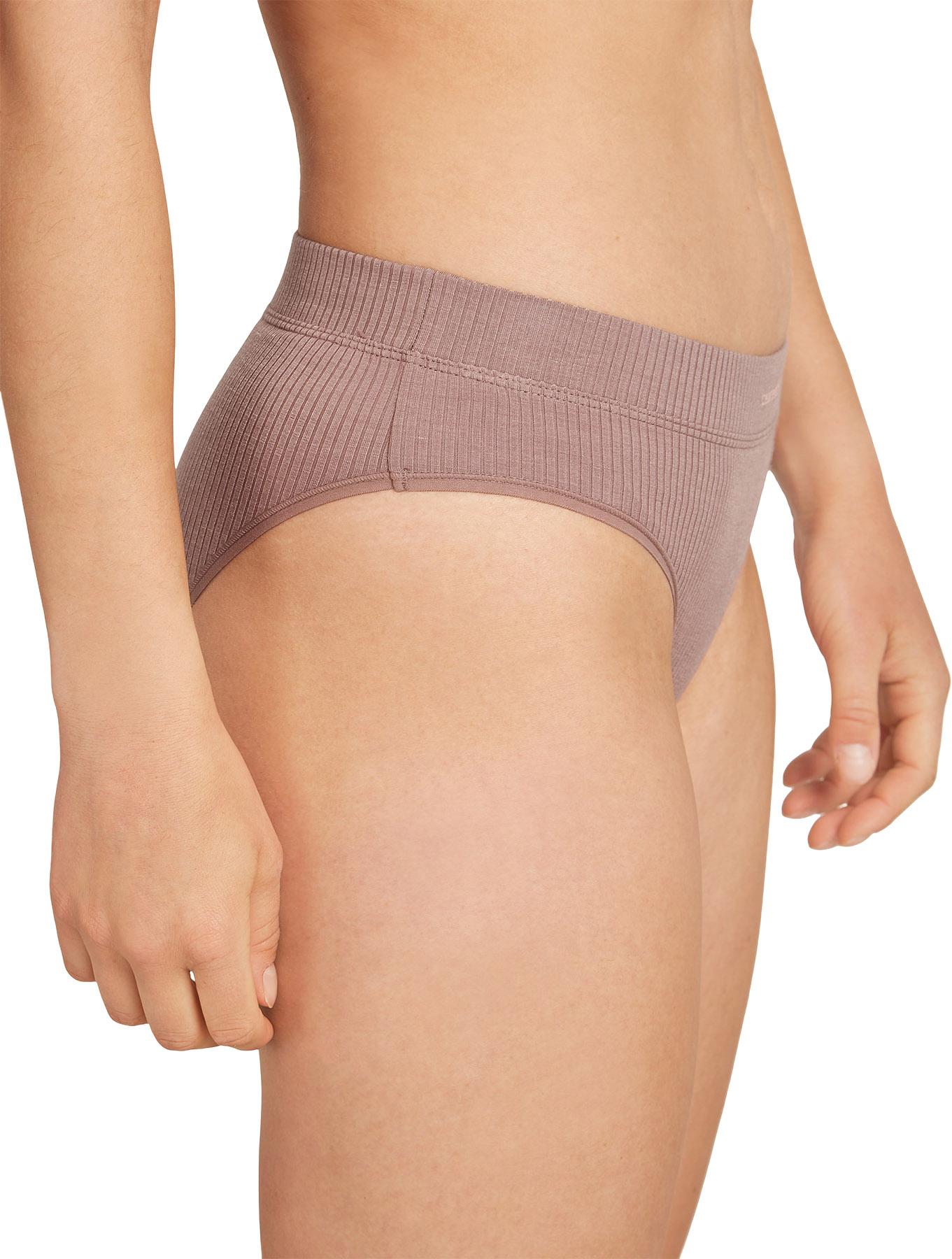 Product gallery image number 4 for product Merino Blend Rib Lotus Hipster Briefs - Women's