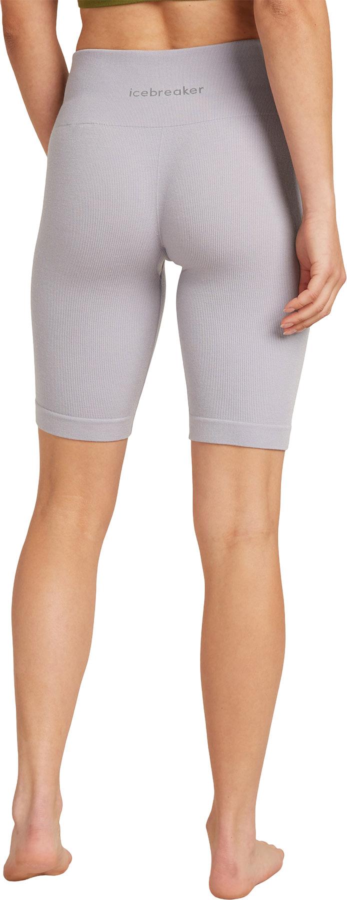 Product gallery image number 2 for product Merino Blend 260 Seamless Rib 8'' High Rise Shorts