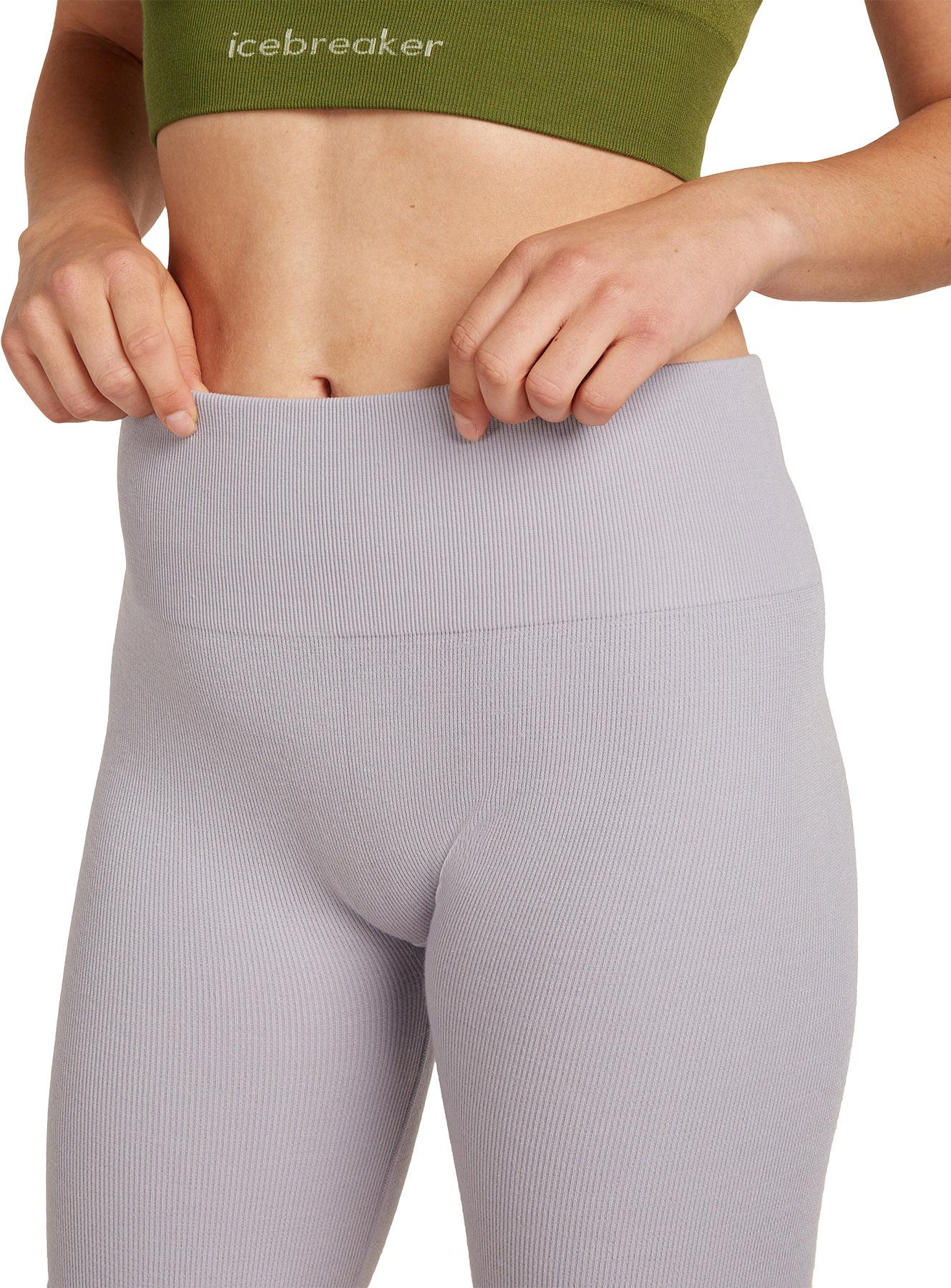 Product gallery image number 3 for product Merino Blend 260 Seamless Rib 8'' High Rise Shorts