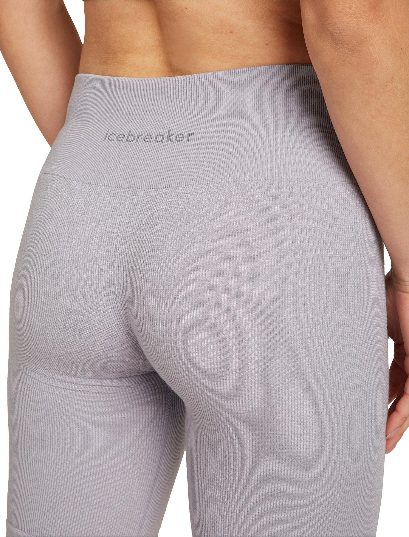 Product gallery image number 5 for product Merino Blend 260 Seamless Rib 8'' High Rise Shorts