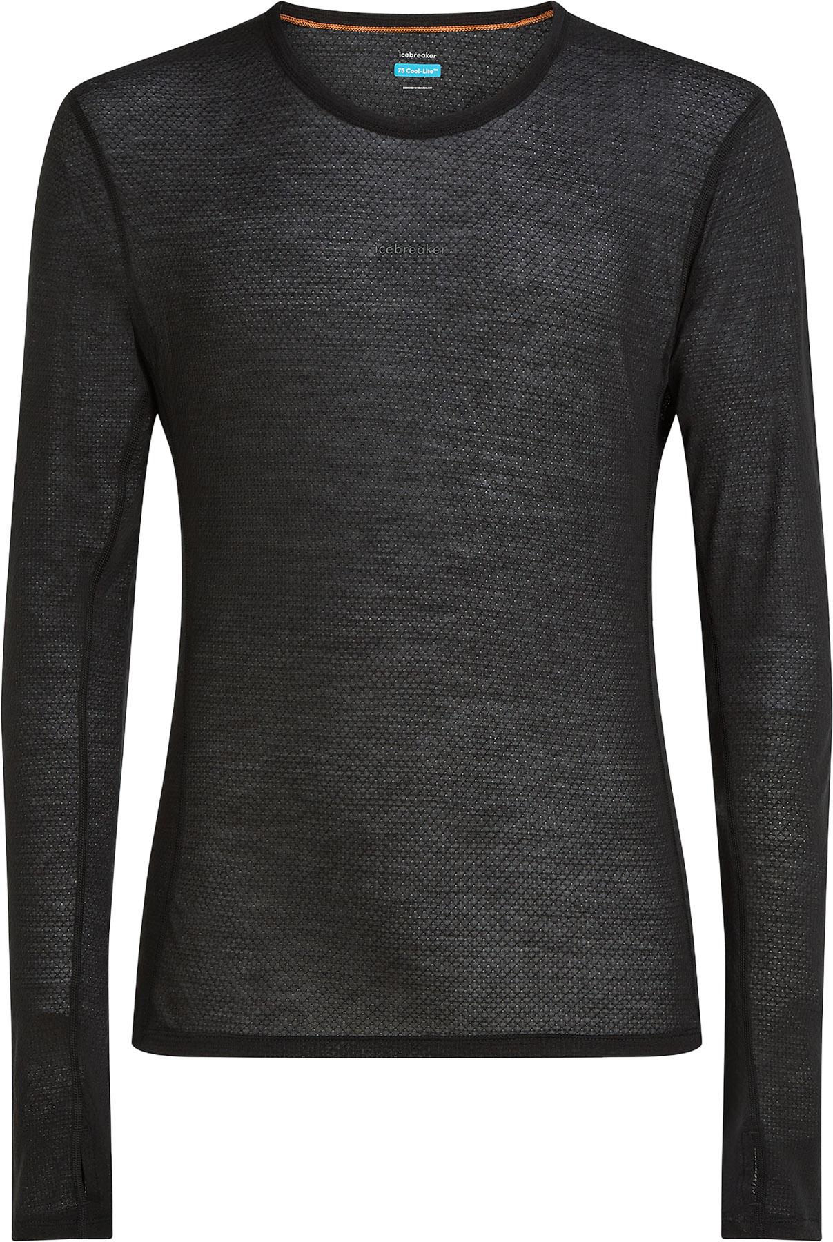 Product image for Merino Blend 75 Cool-Lite™ Featherlight™ Long Sleeve Crew Thermal Top - Men's