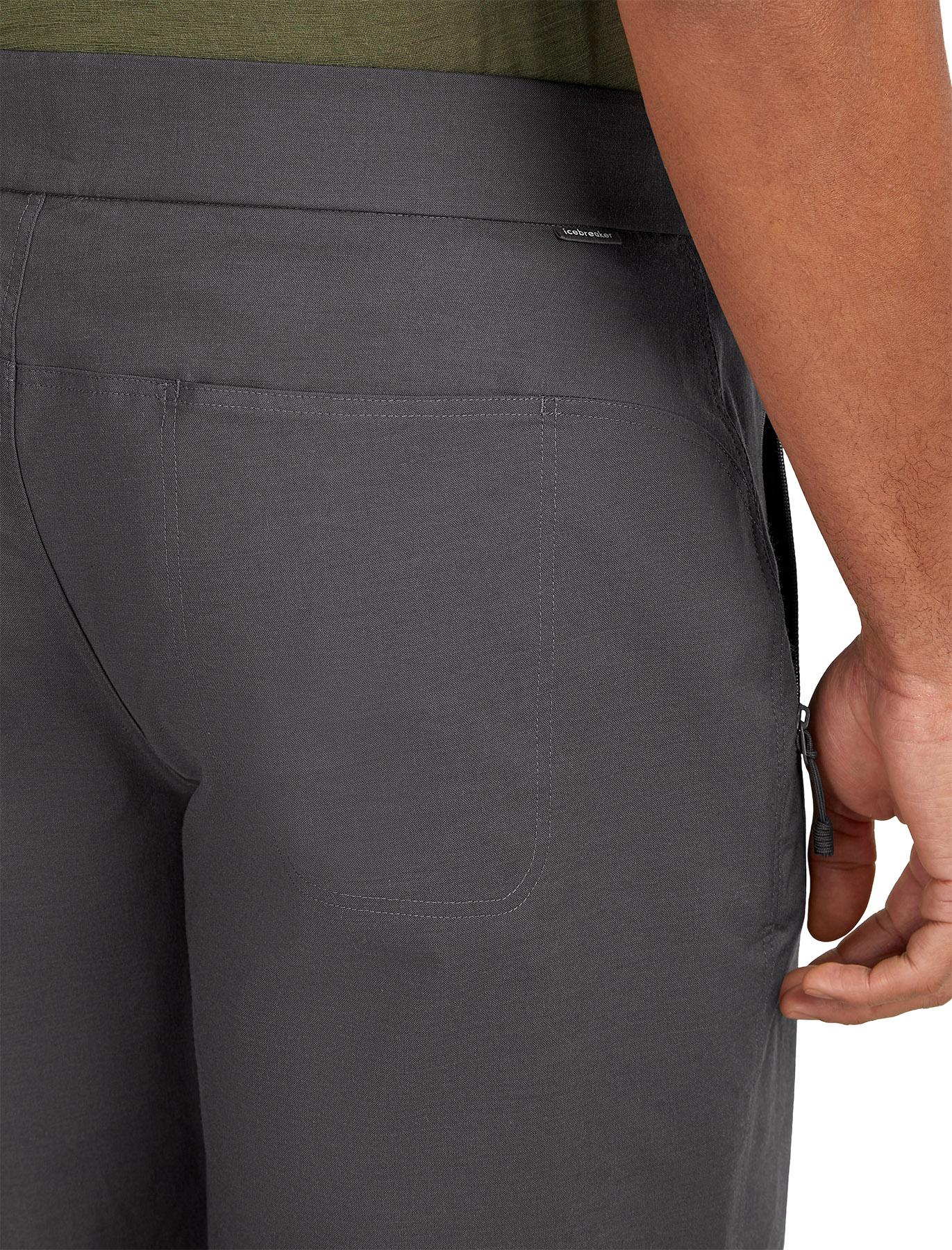 Product gallery image number 4 for product Short 9'' mélange mérinos Elevation extensible