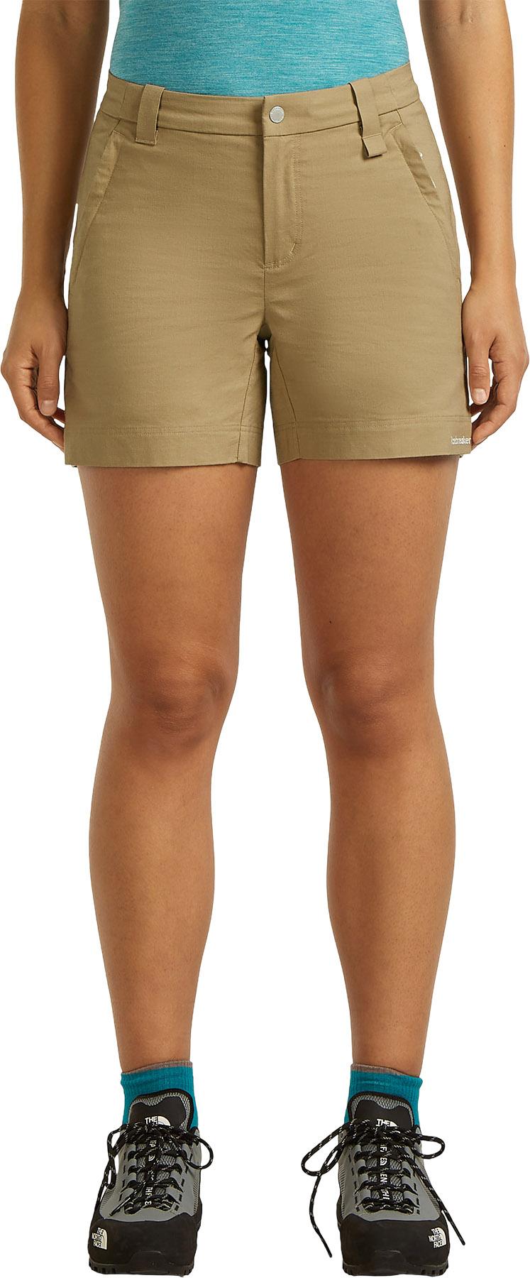 Product gallery image number 5 for product Short en mélange de mérinos extensible Elevation 5" - Femme