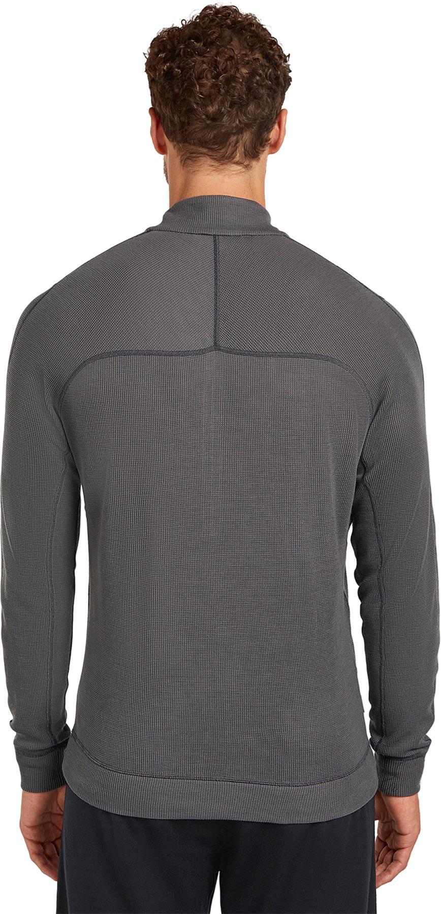 Product gallery image number 8 for product Merino 260 Waffle Knit Wander Long Sleeve Half Zip Top - Men's
