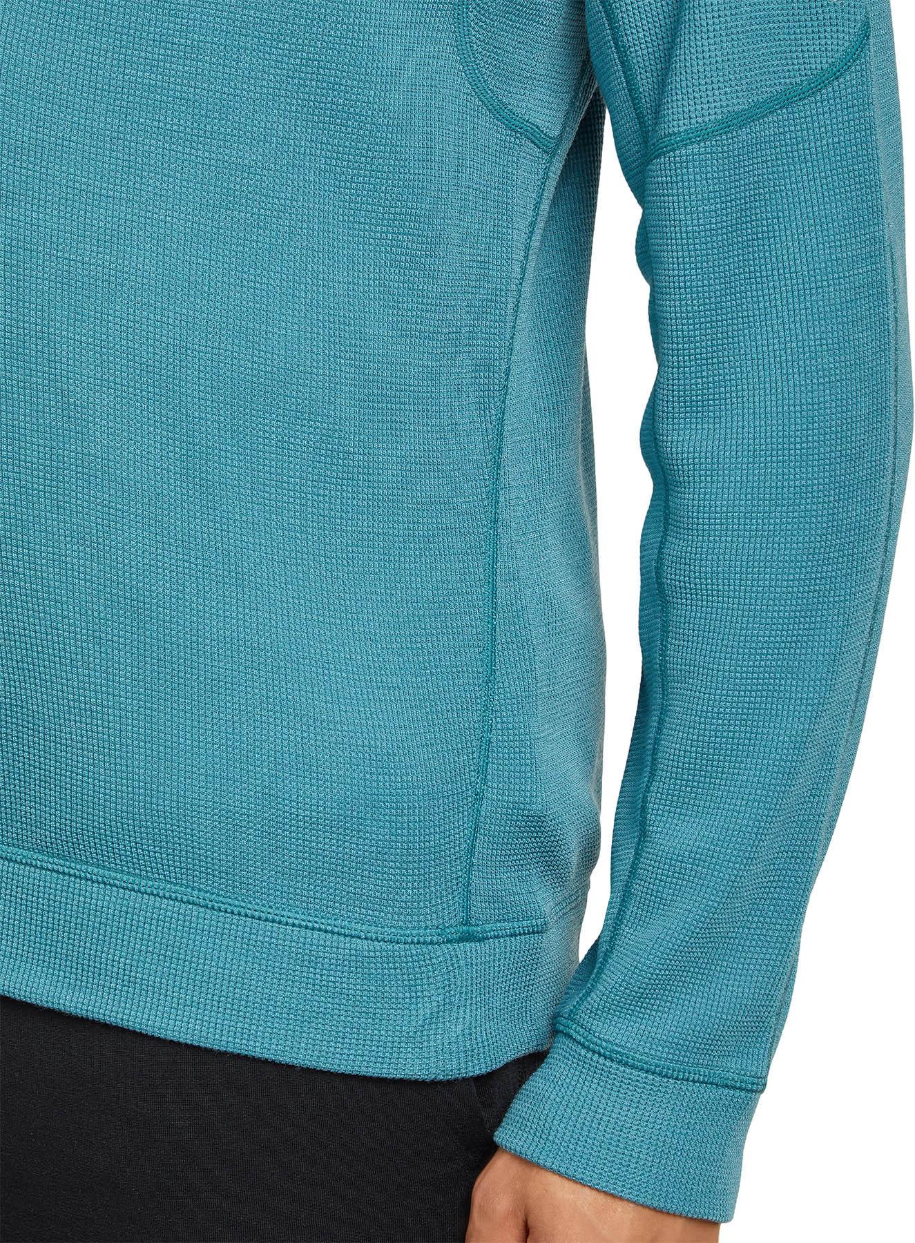 Product gallery image number 2 for product Merino 260 Waffle Knit Wander Long Sleeve Half Zip Top - Men's