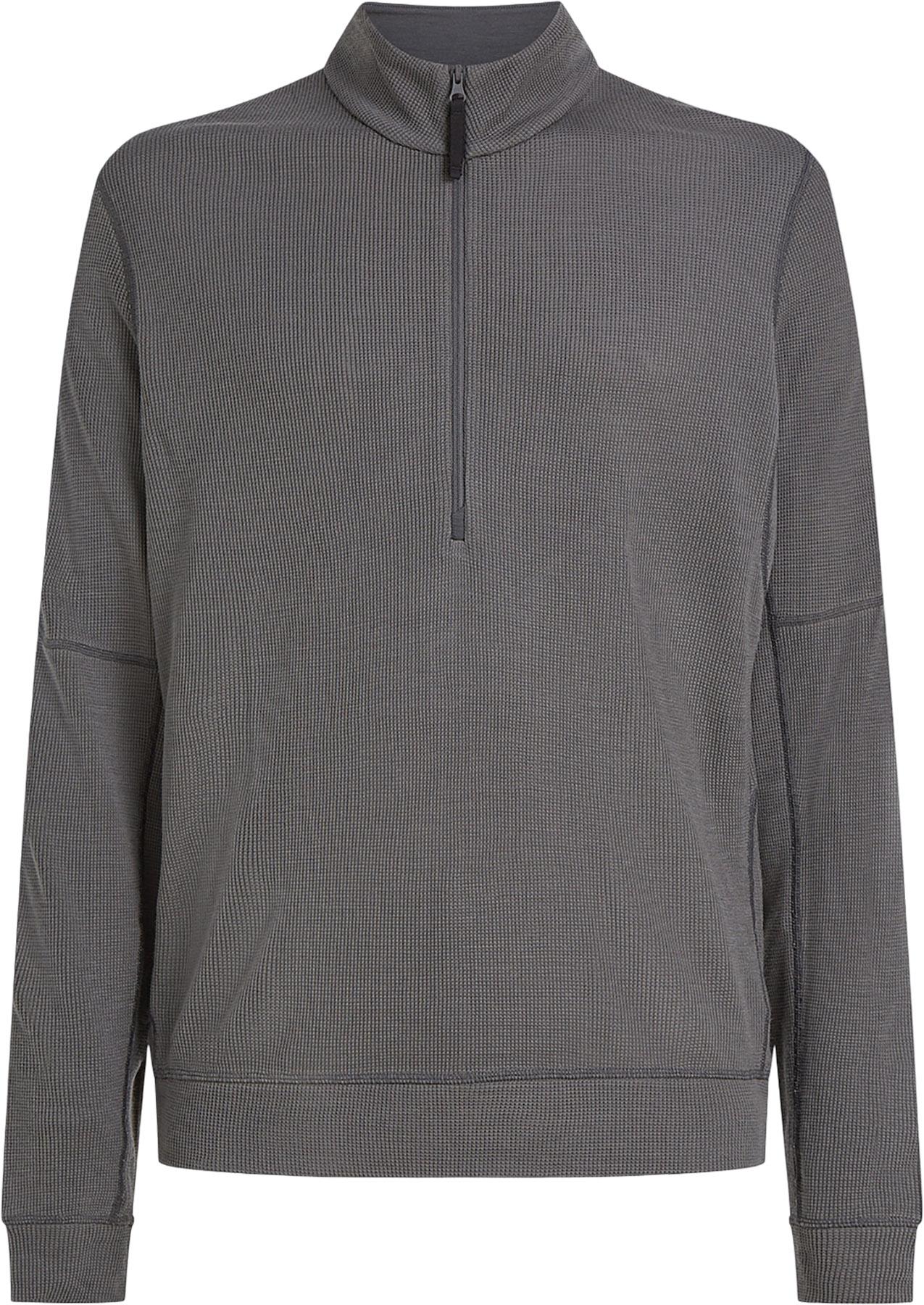 Product image for Merino 260 Waffle Knit Wander Long Sleeve Half Zip Top - Men's