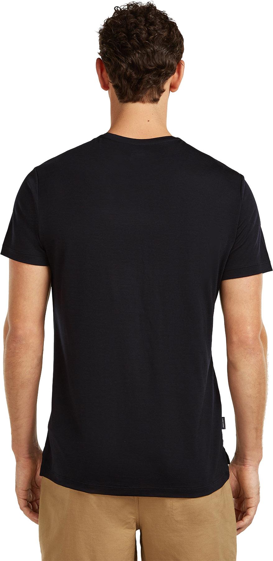 Product gallery image number 2 for product 125 Cool-Lite Sphere Across The Peaks Merino Blend Short Sleeve T-Shirt - Men's