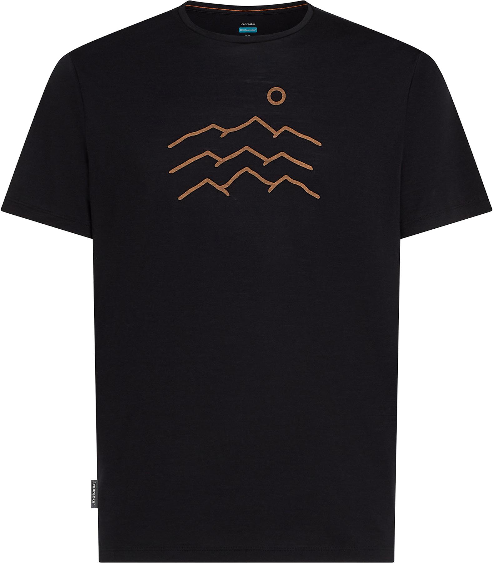Product image for 125 Cool-Lite Sphere Across The Peaks Merino Blend Short Sleeve T-Shirt - Men's