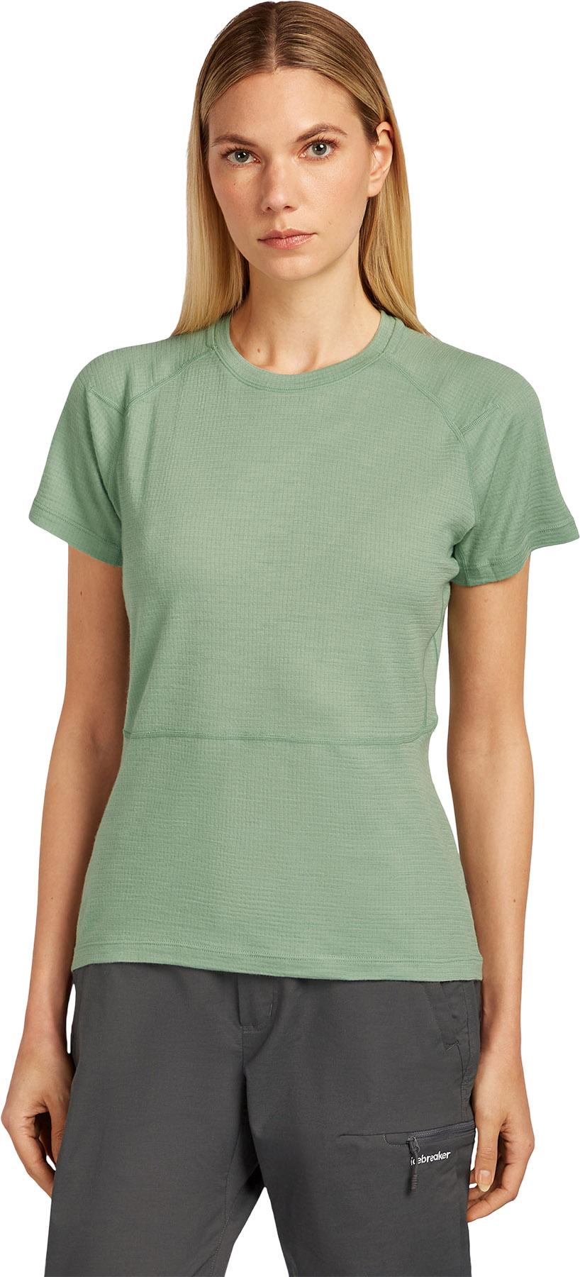 Product gallery image number 2 for product Merino 200 Waffle Elevation Short Sleeve T-Shirt - Women's