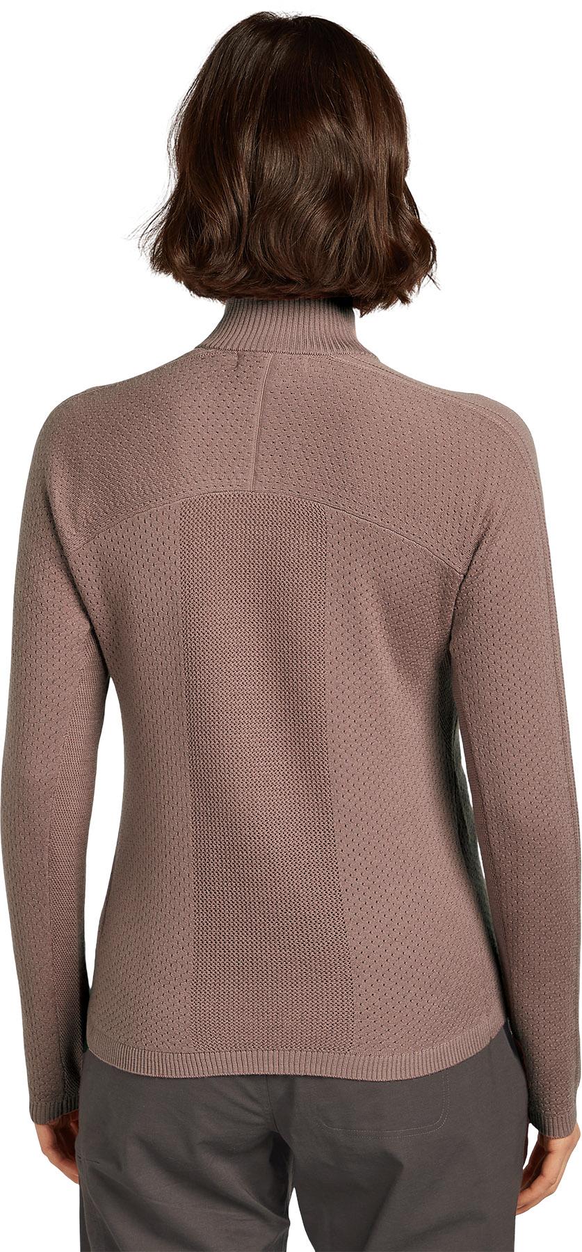 Product gallery image number 2 for product Merino Icebreaker Anniversary Original Long Sleeve Half Zip Top - Women's