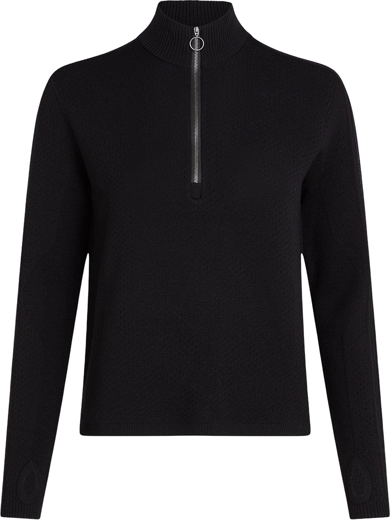 Product gallery image number 1 for product Merino Icebreaker Anniversary Original Long Sleeve Half Zip Top - Women's