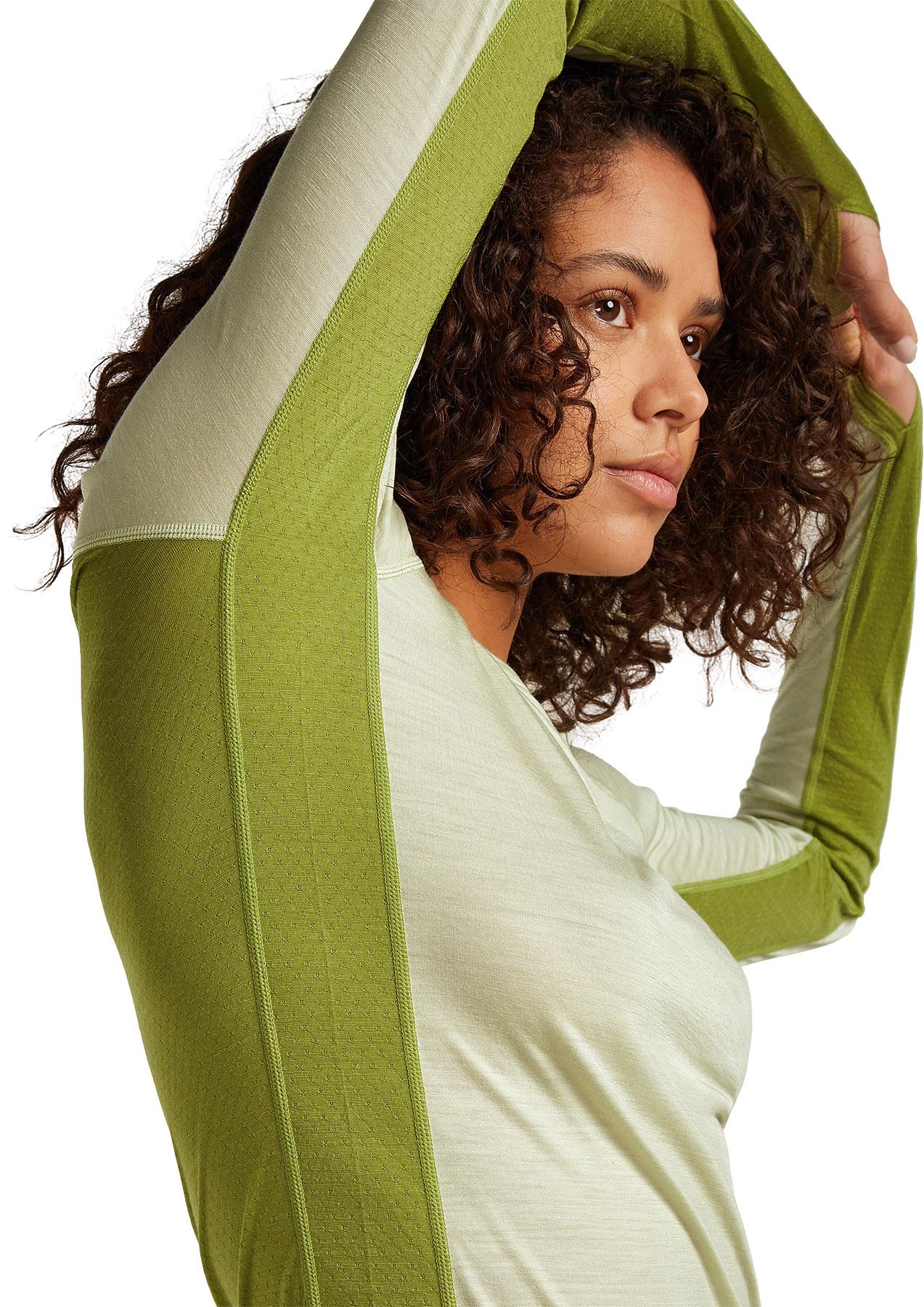 Product gallery image number 7 for product 125 ZoneKnit Merino Blend Long Sleeve Crewe Thermal Top - Women's