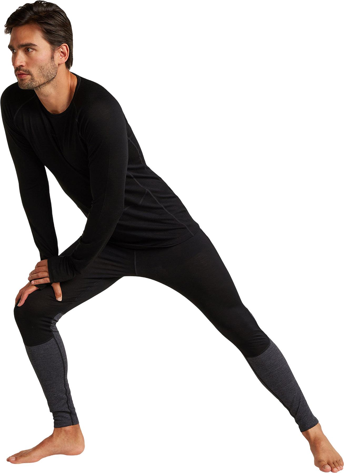 Product gallery image number 6 for product Merino 200 ZoneKnit Long Sleeve Crew Neck Thermal Top - Men's
