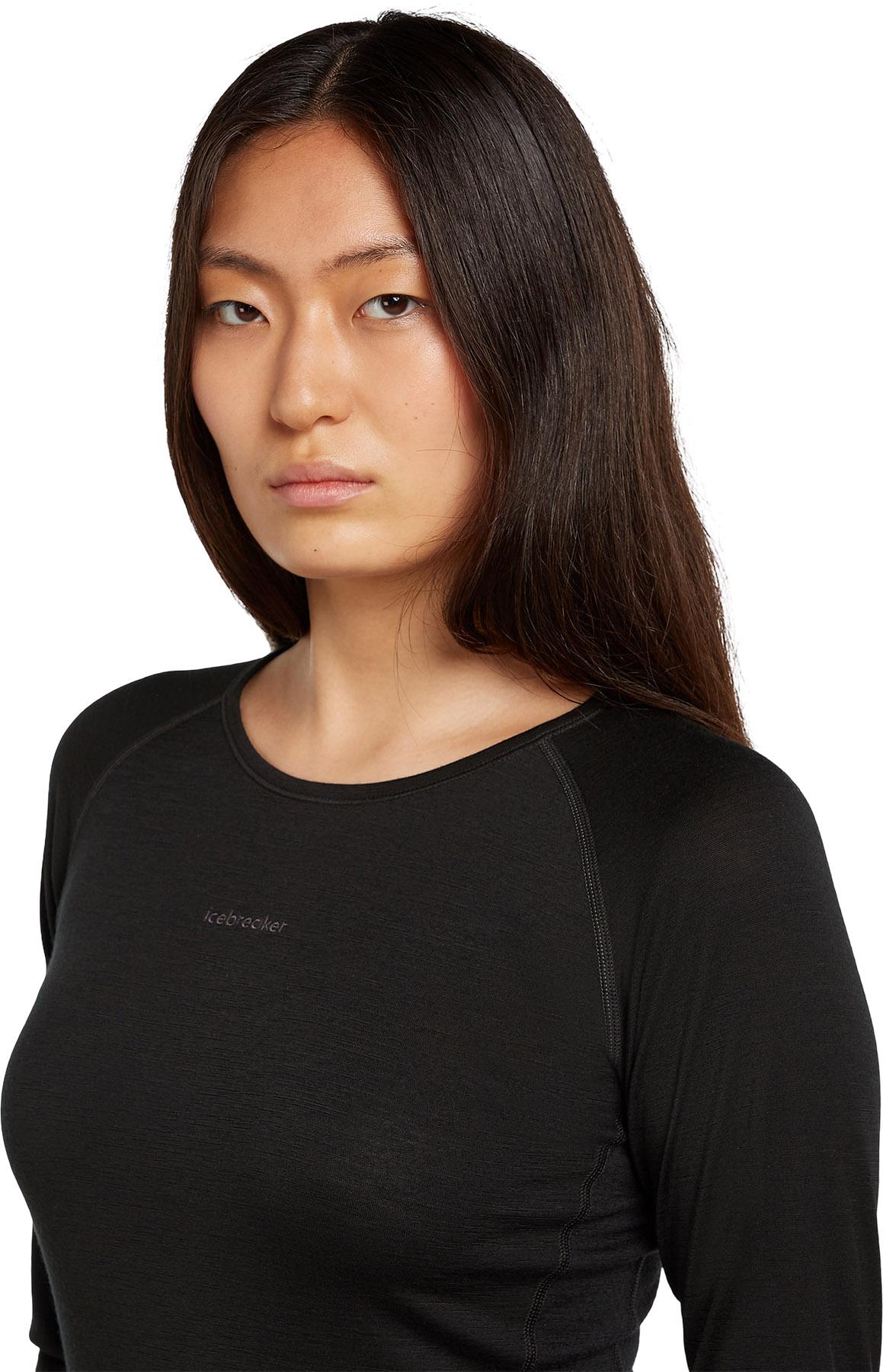 Product gallery image number 5 for product Merino 200 ZoneKnit Long Sleeve Crew Neck Thermal Top - Women's