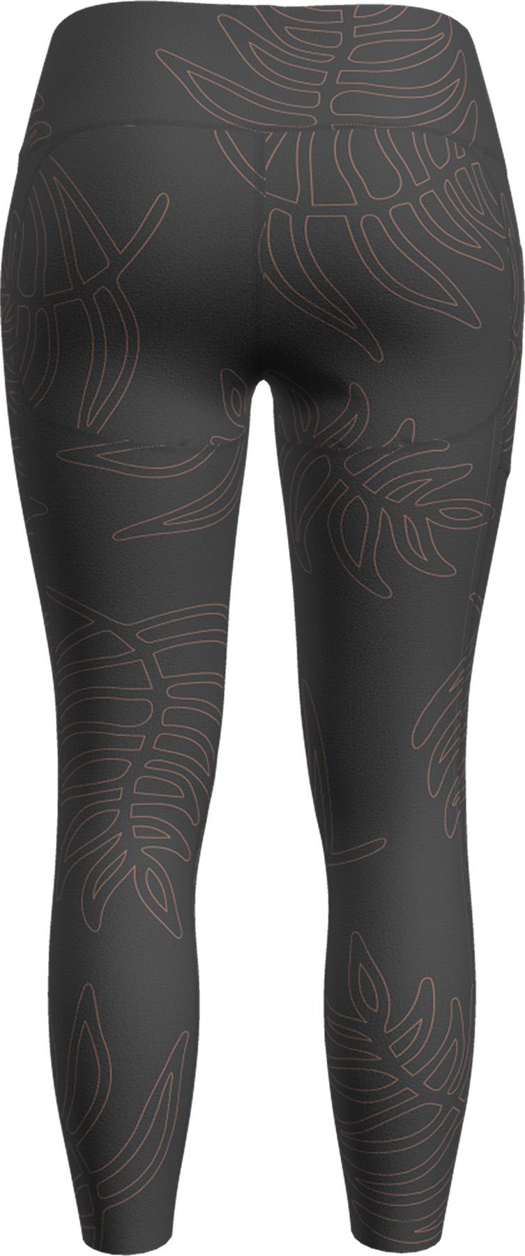 Product gallery image number 2 for product Merino 260 Fastray Fresh Ferns High Rise Tights 25" - Women's