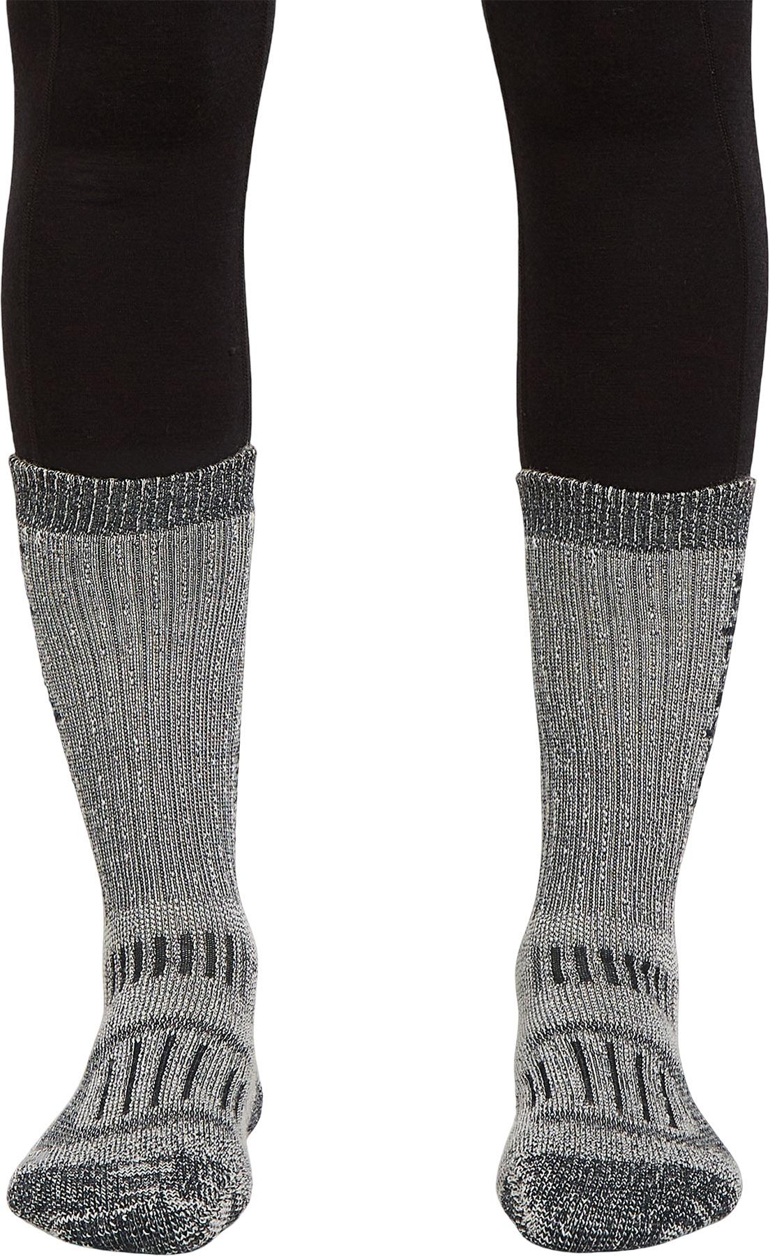 Product gallery image number 4 for product Chaussettes mi-mollet en mérinos Hike+ Mountaineer - Femme