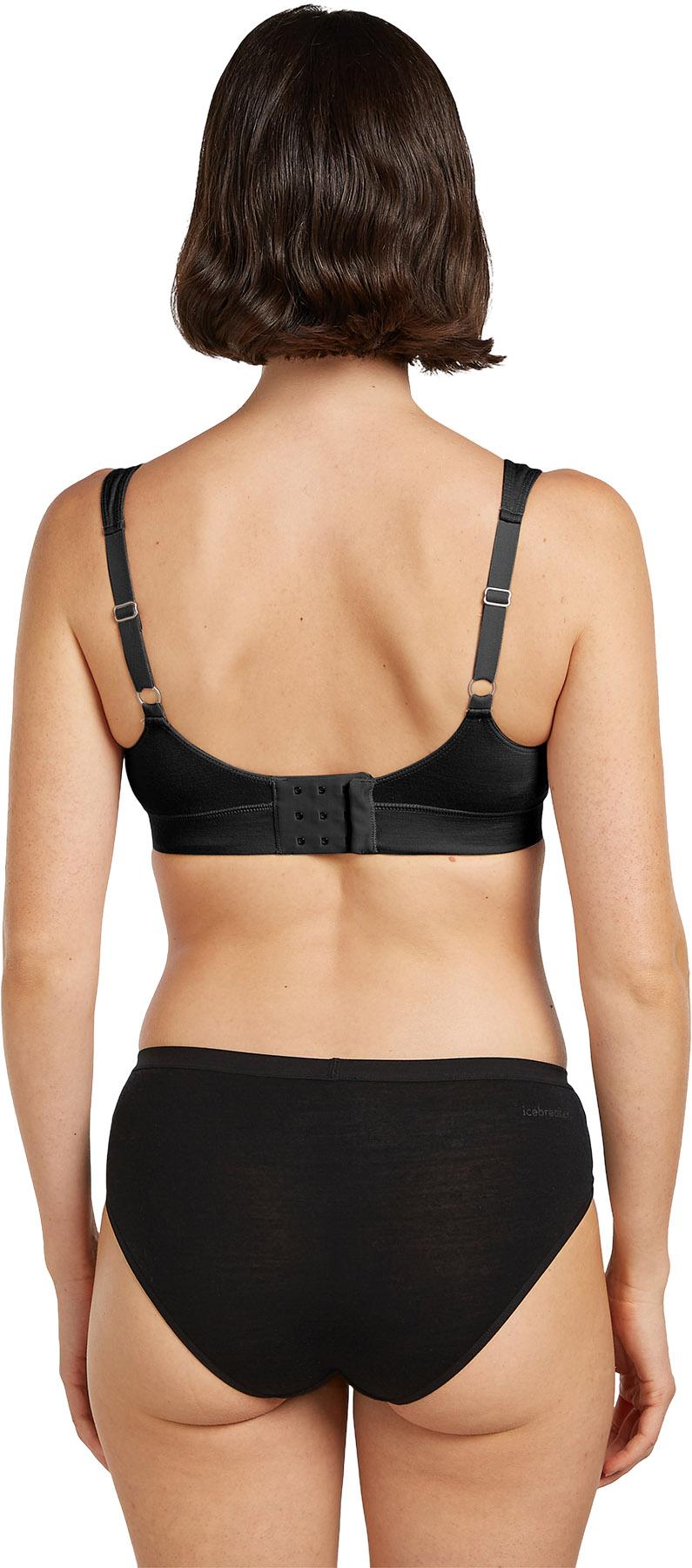 Product gallery image number 3 for product Soutien-gorge à agrafe en mérinos Queens - Femme