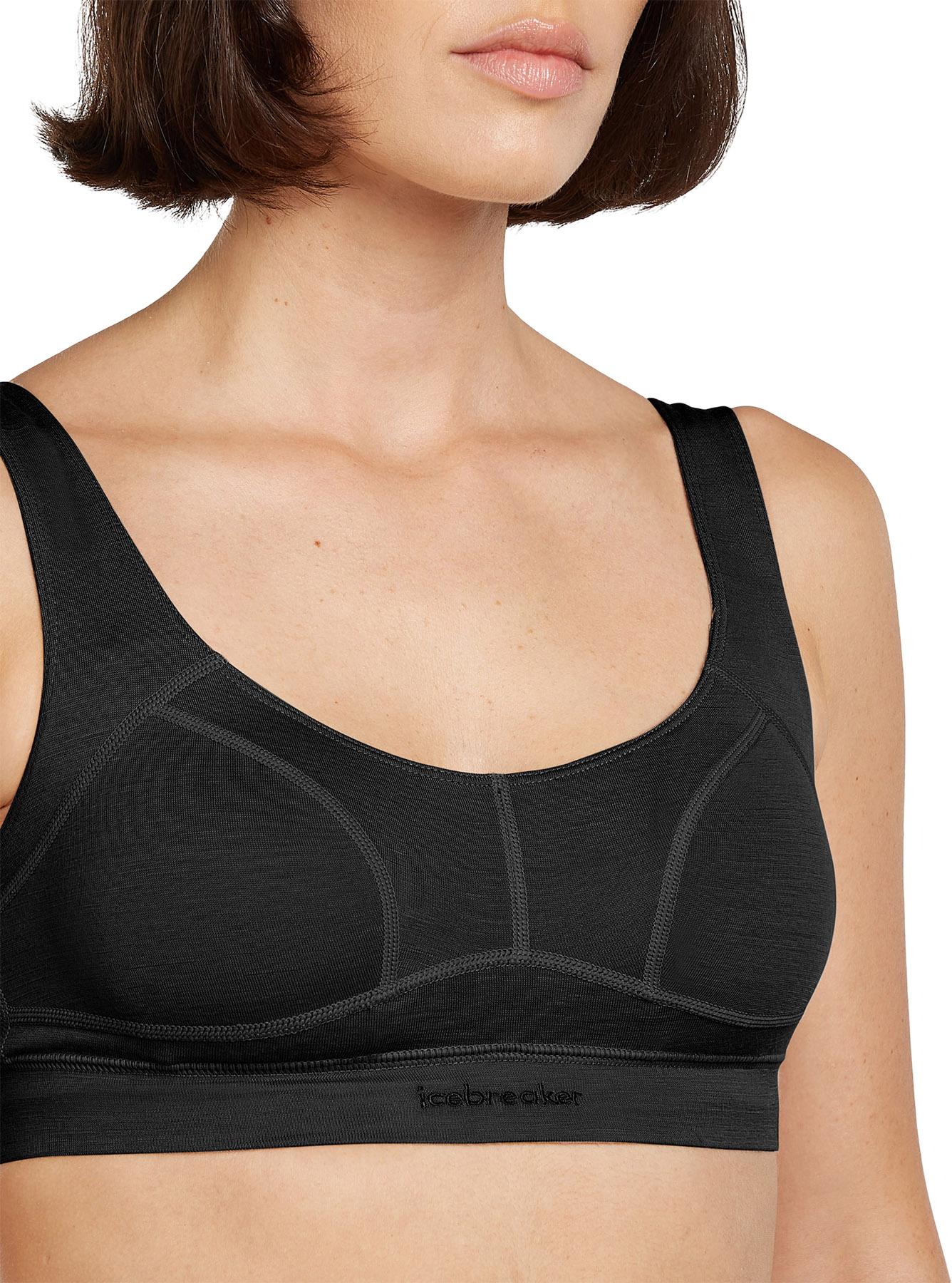 Product gallery image number 2 for product Soutien-gorge à agrafe en mérinos Queens - Femme