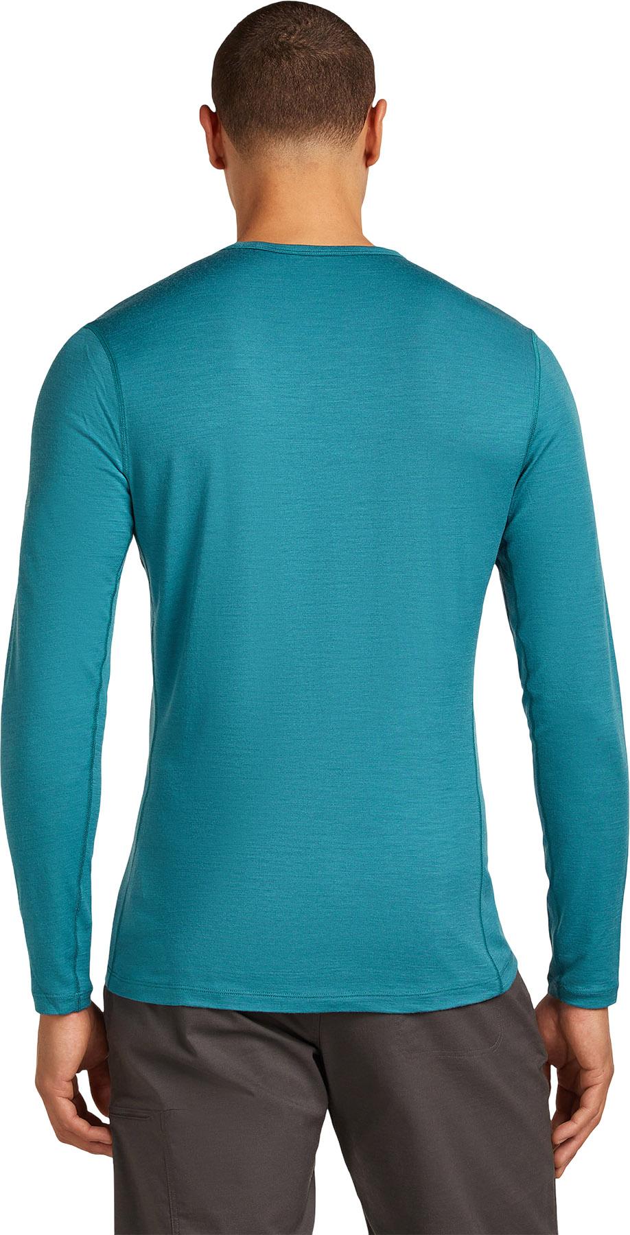 Product gallery image number 2 for product Merino 200 Oasis Elevation Line Long Sleeve Crewe Thermal Top - Men's