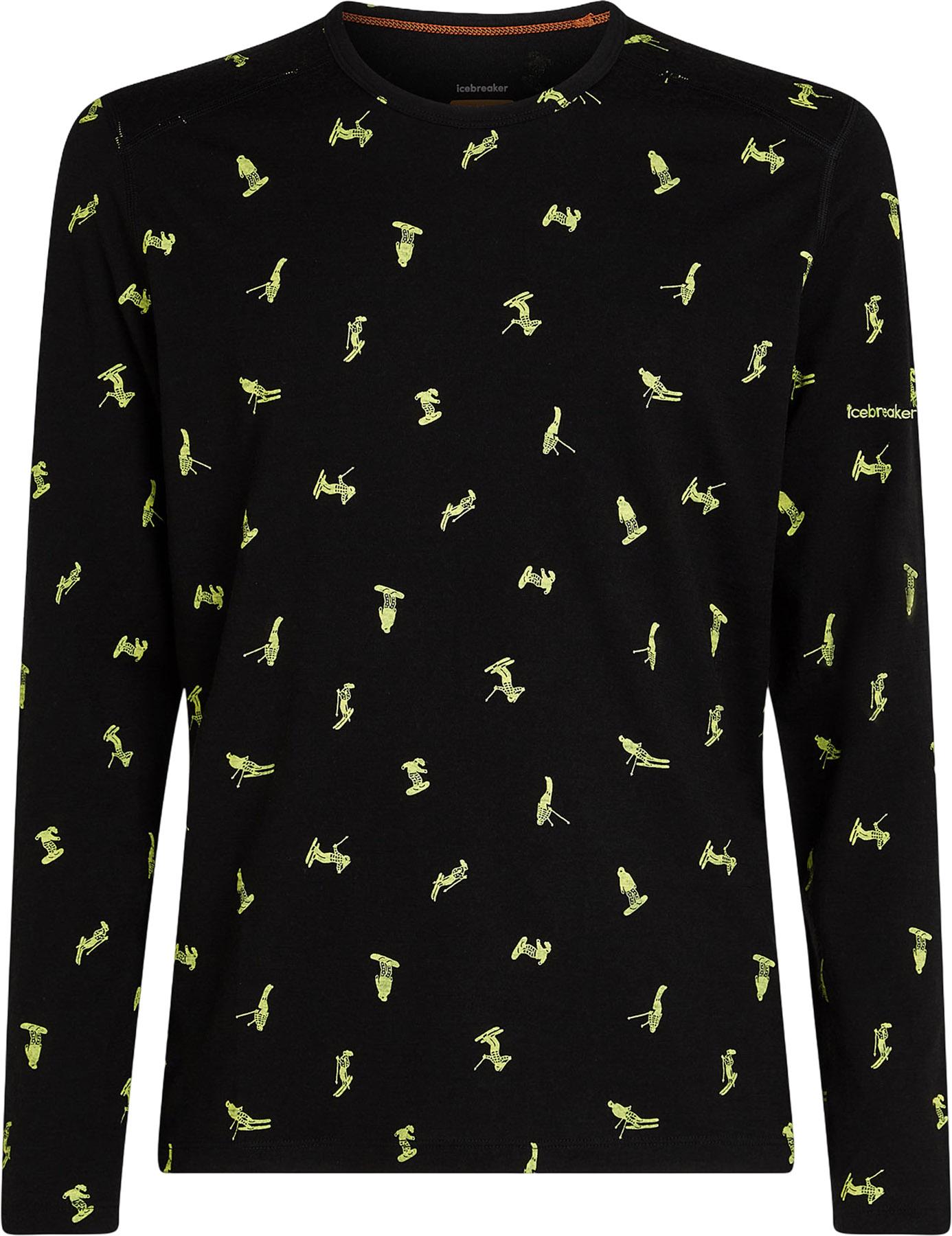 Product gallery image number 1 for product Merino 200 Oasis Snow Day Long Sleeve Crewe Thermal Top - Men's