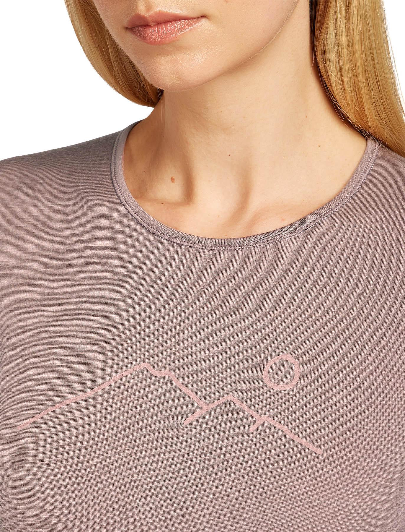 Product gallery image number 2 for product Merino 200 Oasis Rainer Ridge Long Sleeve Crewe Thermal Top - Women's