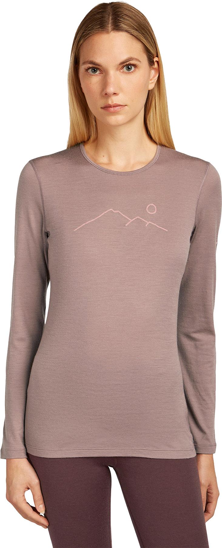 Product gallery image number 5 for product Merino 200 Oasis Rainer Ridge Long Sleeve Crewe Thermal Top - Women's