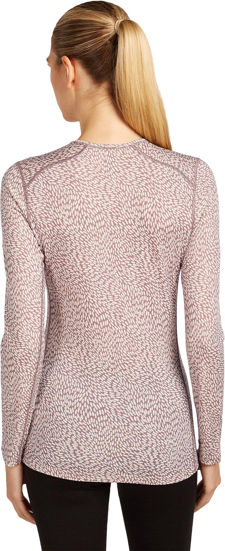 Product gallery image number 6 for product Merino 200 Oasis Flock Forms Long Sleeve Crew Neck Thermal Top - Women's