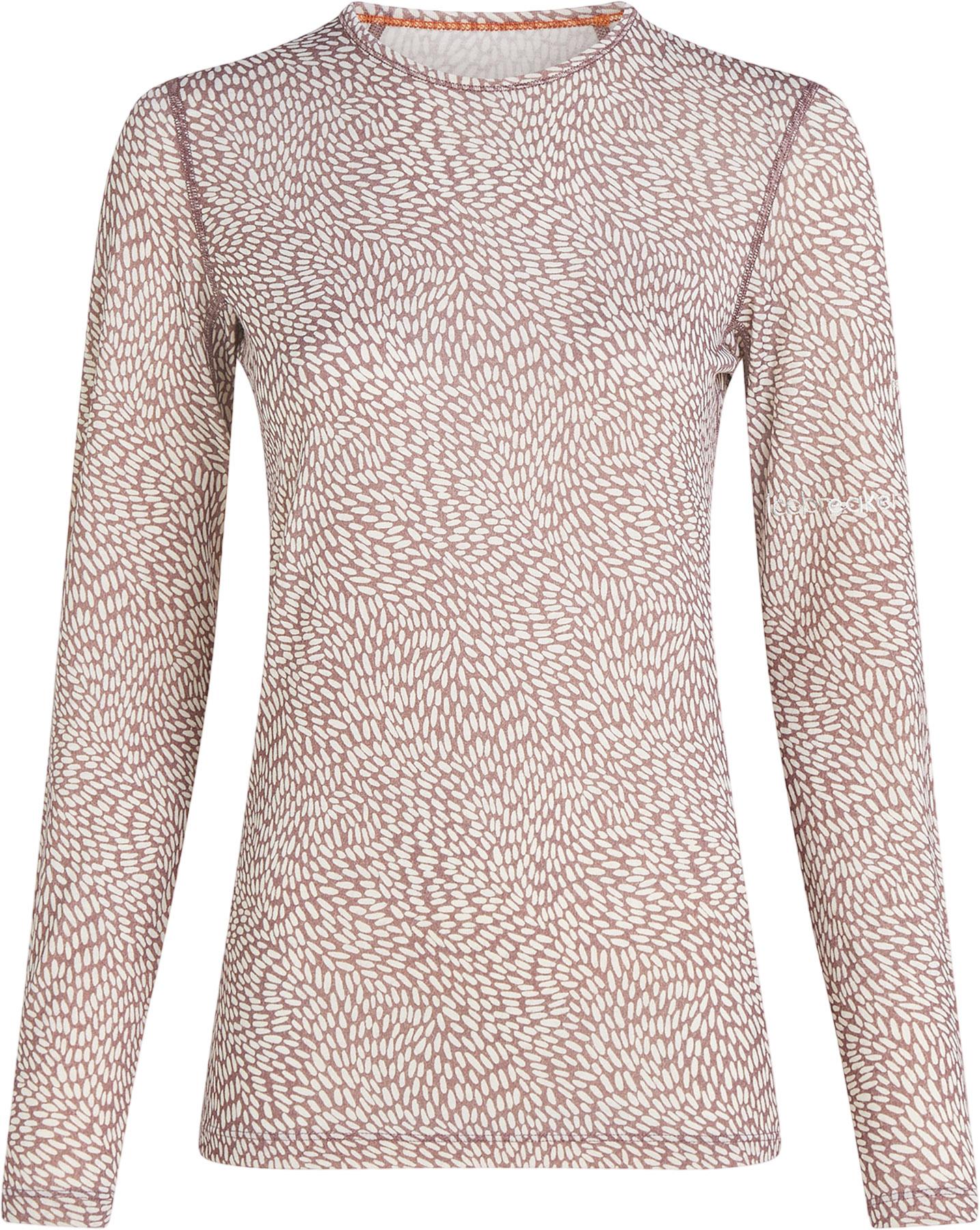 Product gallery image number 1 for product Merino 200 Oasis Flock Forms Long Sleeve Crew Neck Thermal Top - Women's