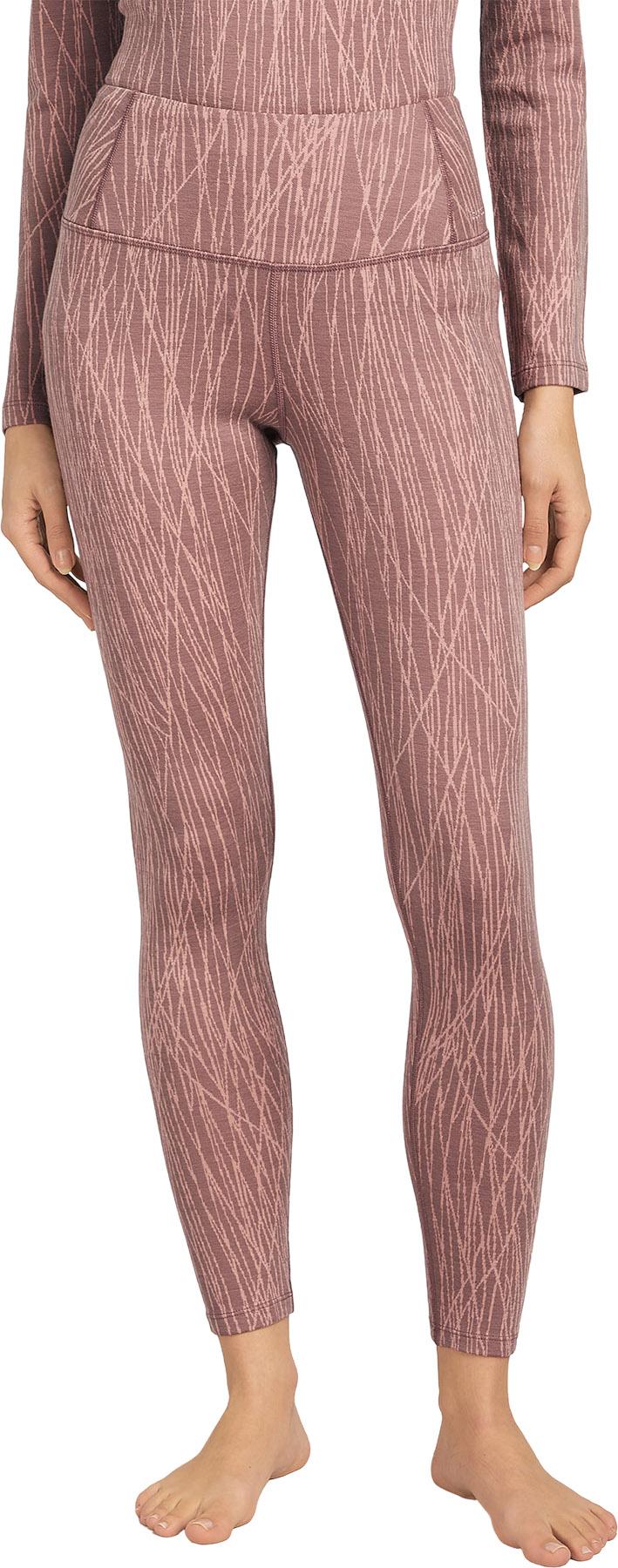 Product gallery image number 6 for product Merino 260 Tech Vertex Delta Lines High Rise Thermal Leggings - Women's