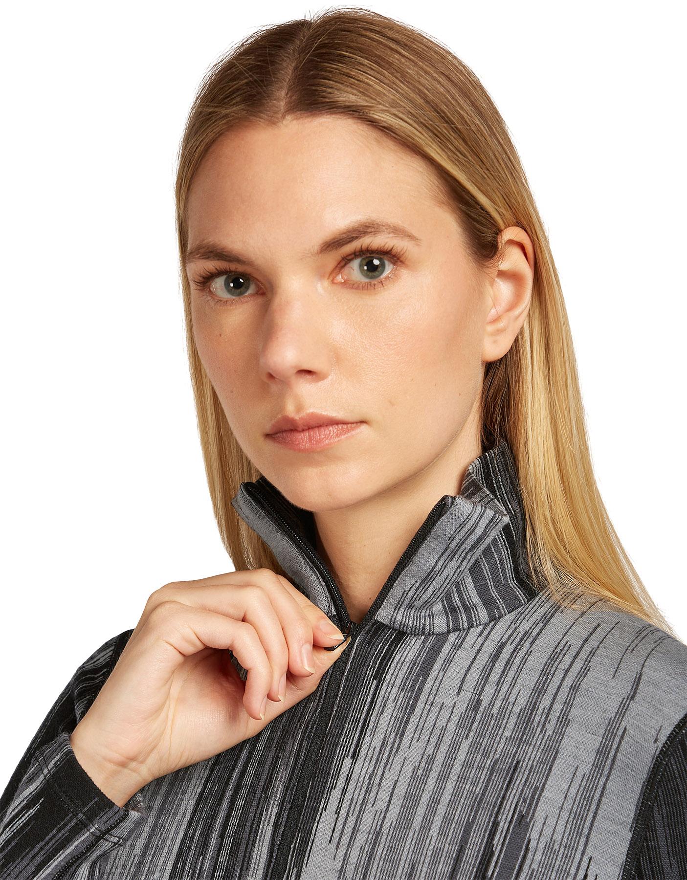 Product gallery image number 4 for product Merino 260 Tech Vertex Peak Long Sleeve Half Zip Thermal Top - Women's