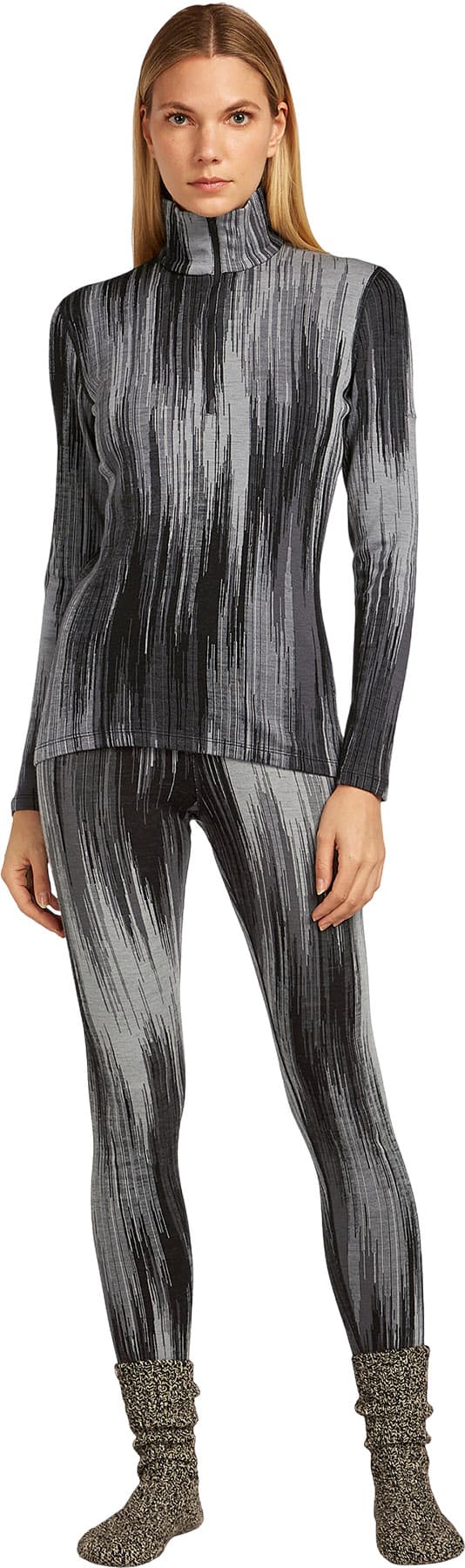 Product gallery image number 5 for product Merino 260 Tech Vertex Peak Long Sleeve Half Zip Thermal Top - Women's