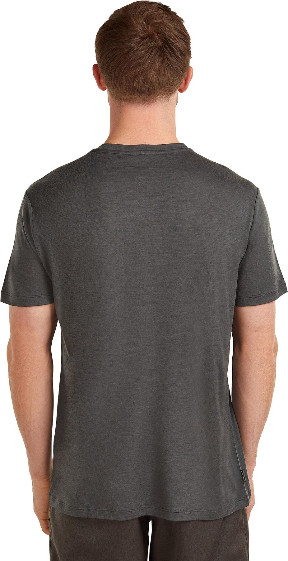 Product gallery image number 2 for product T-shirt à manches courtes en mérinos 150 Tech Lite The Peaks - Homme