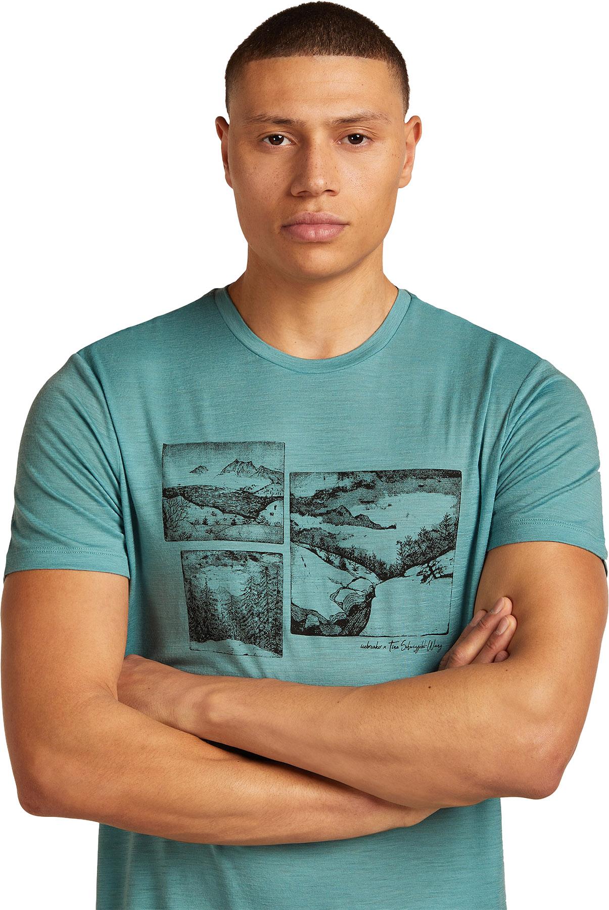 Product gallery image number 4 for product Merino 150 Tech Lite The Climb Short Sleeve T-Shirt - Men's