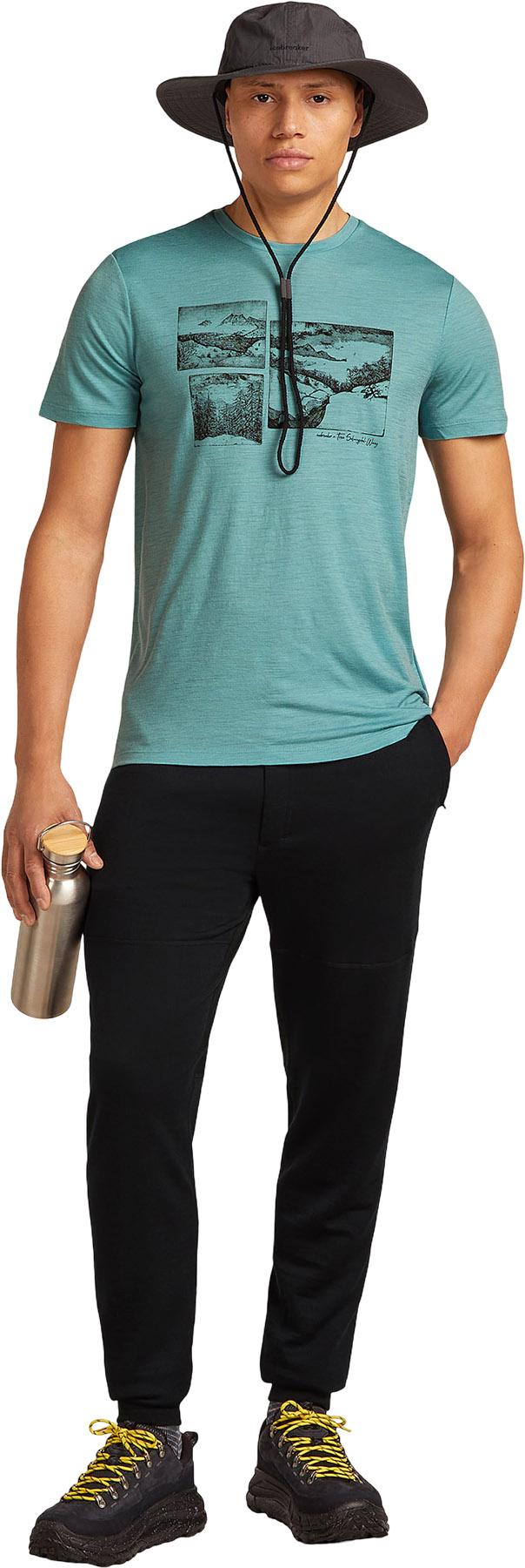 Product gallery image number 4 for product Merino 150 Tech Lite The Climb Short Sleeve T-Shirt - Men's